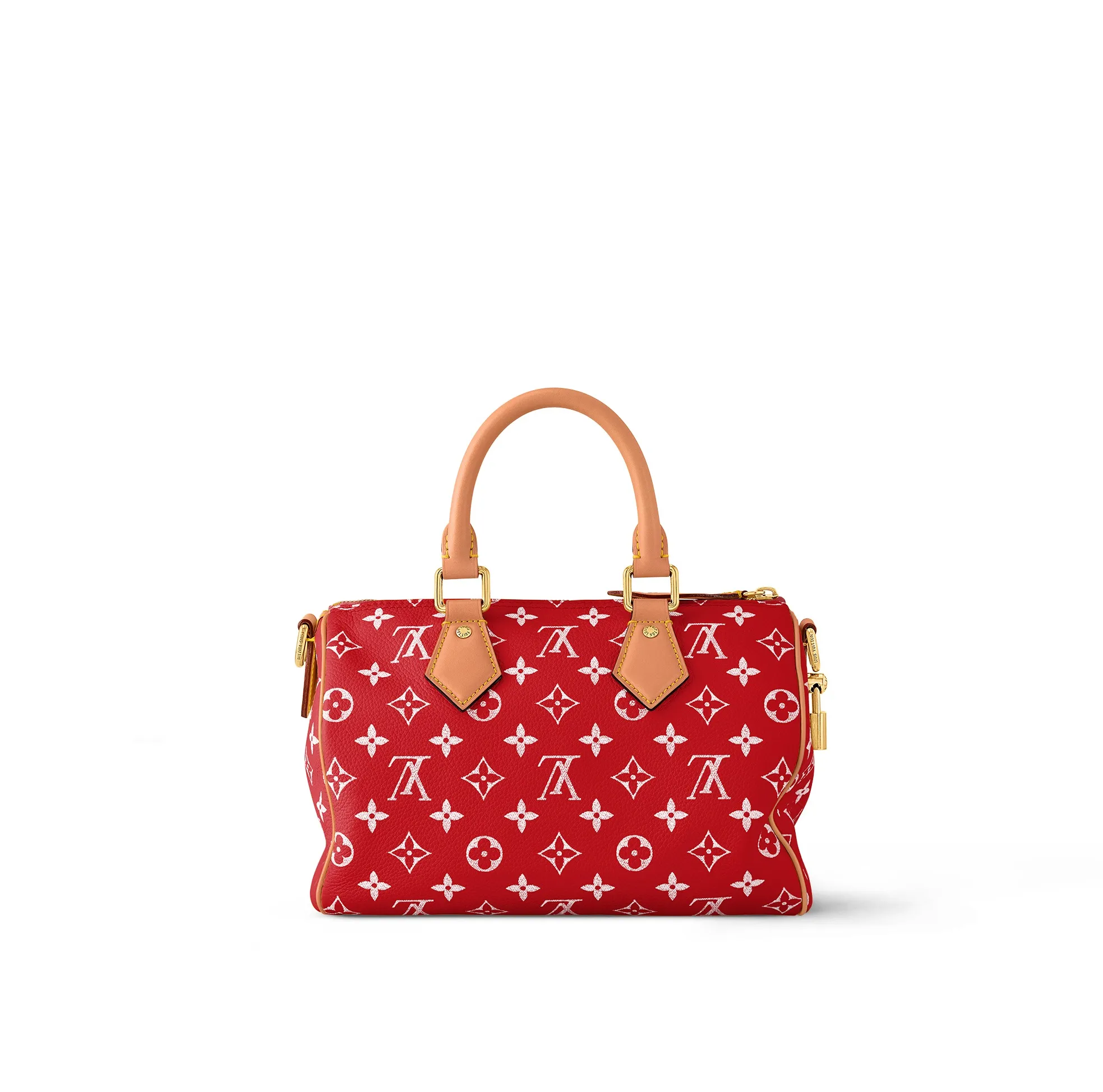 Iv belts replica Bagsaaa M24425 Speedy P9 Bandoulière 25 Red