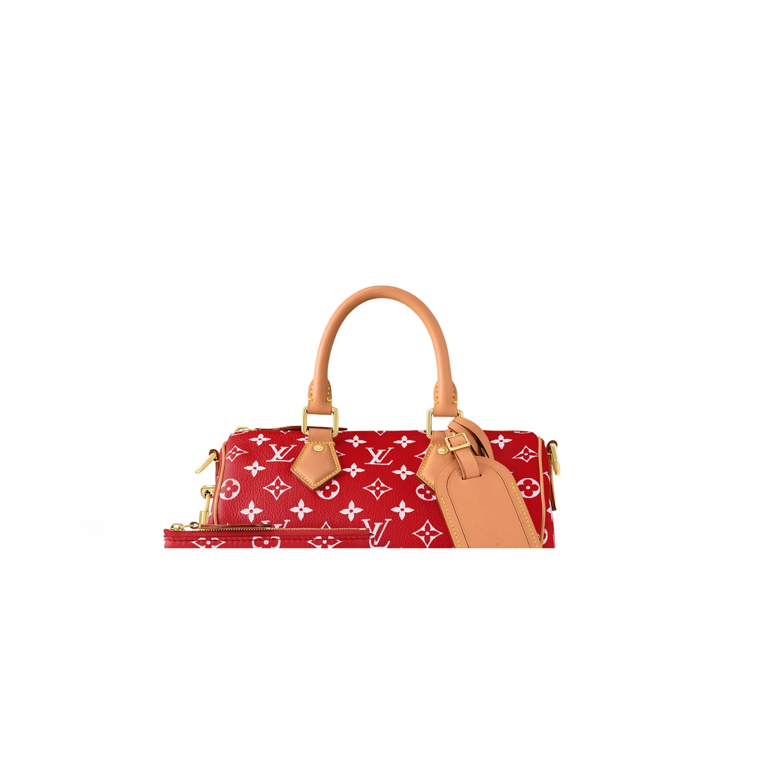 Iv belts replica Bagsaaa M24425 Speedy P9 Bandoulière 25 Red