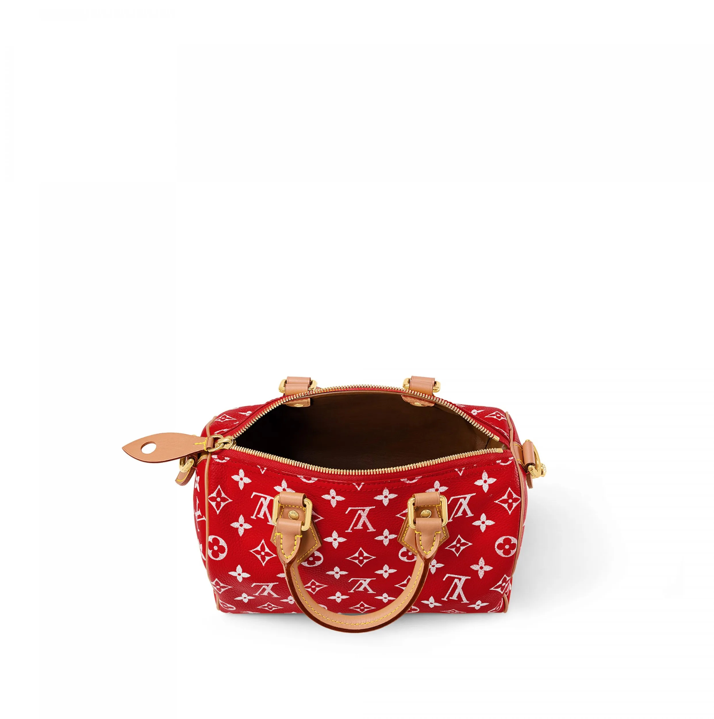 Iv belts replica Bagsaaa M24425 Speedy P9 Bandoulière 25 Red