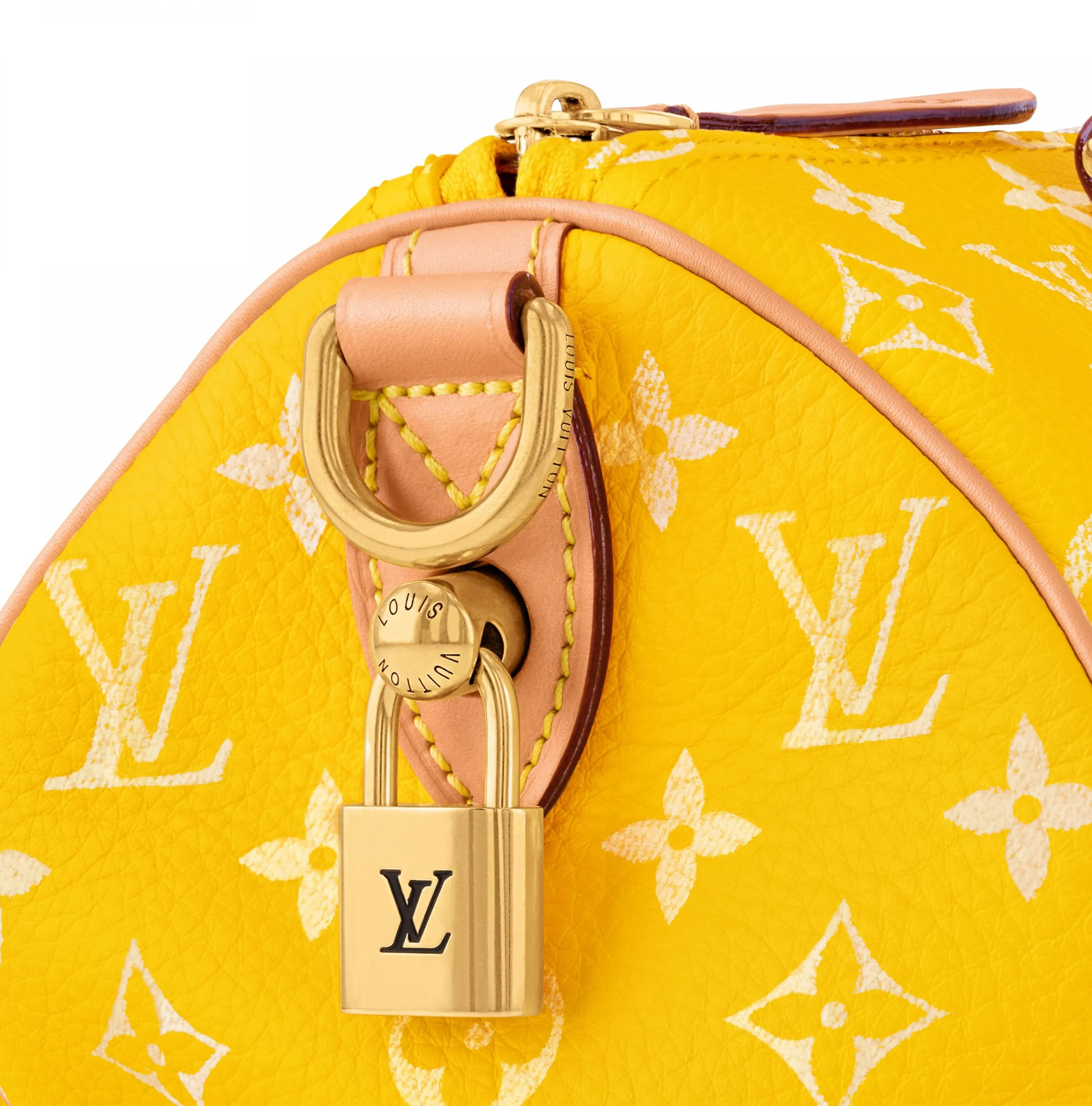 Replica bags lv Bagsaaa M24426 Speedy P9 Bandoulière 25 Yellow