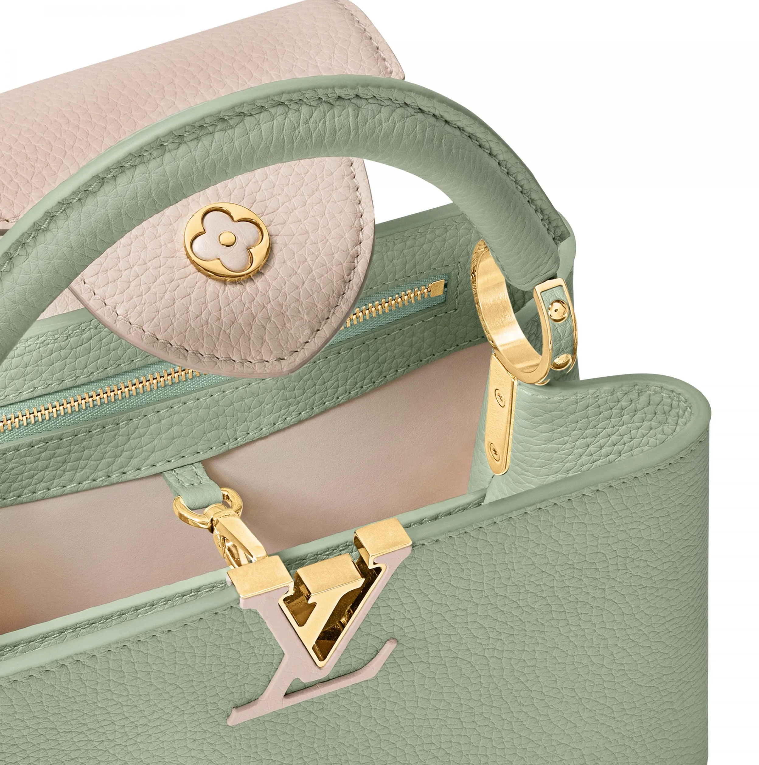 Outlet marketplace Bagsaaa M24471 Capucines BB Jade Green