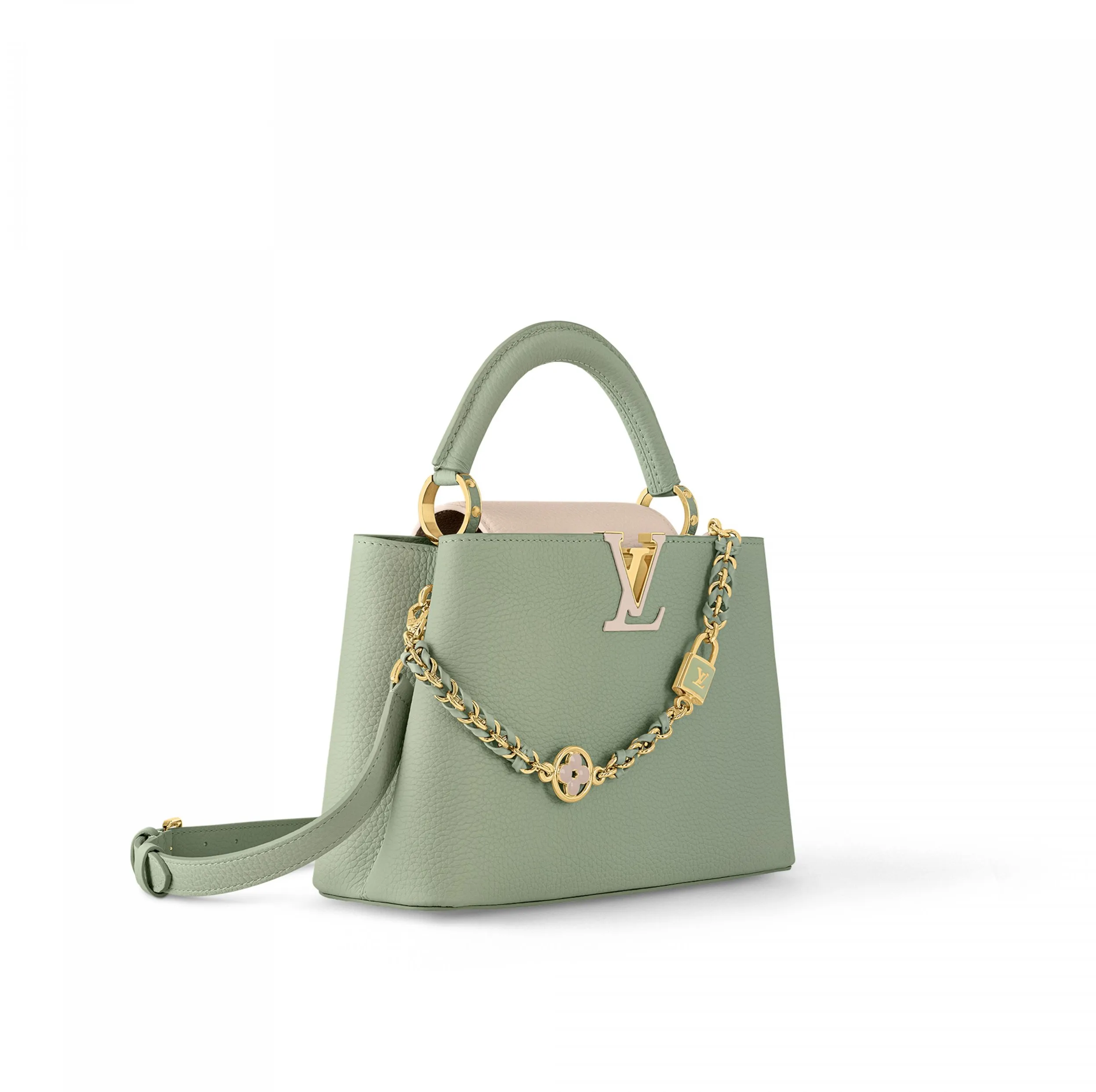 Outlet marketplace Bagsaaa M24471 Capucines BB Jade Green