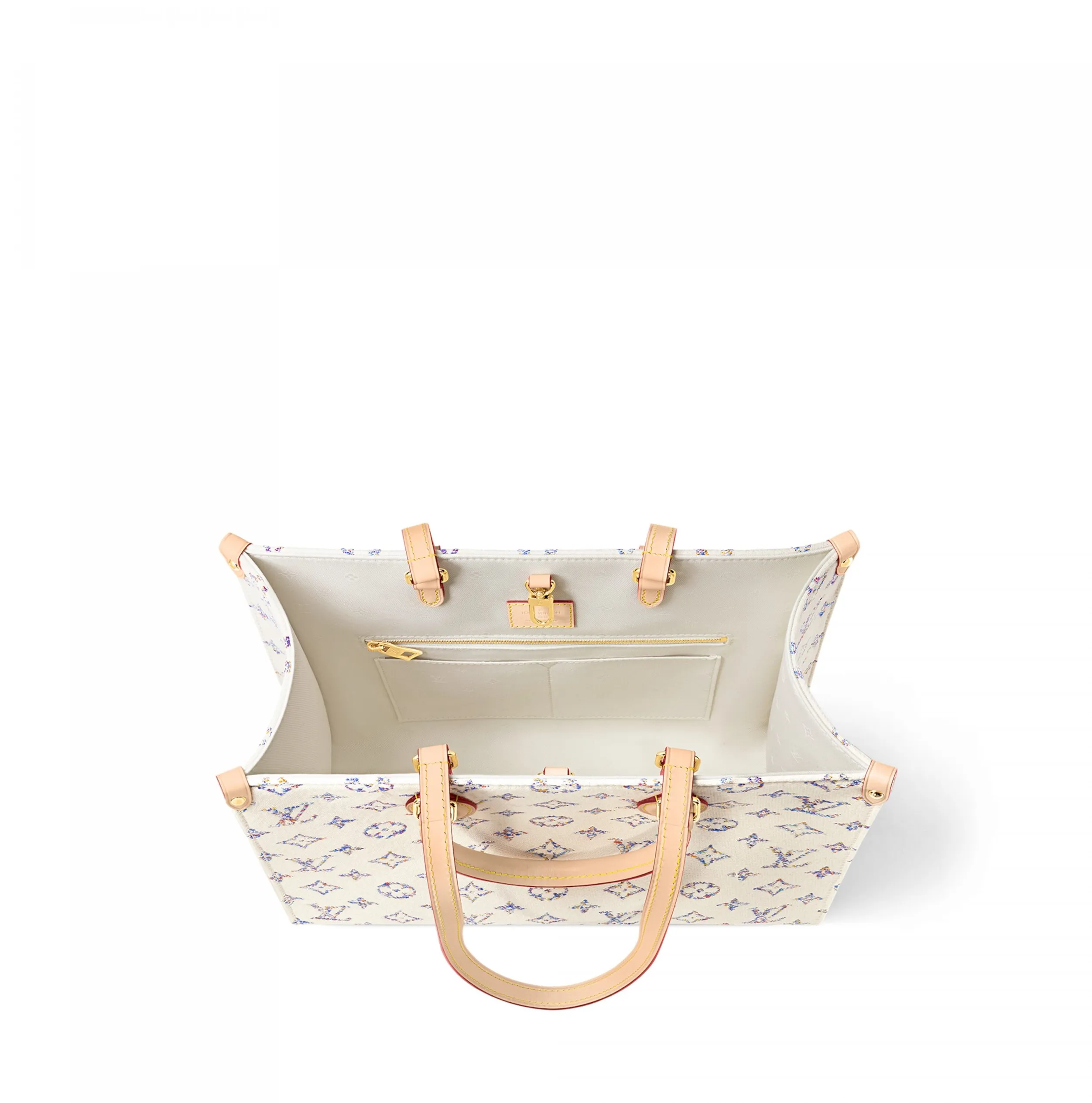 Jimmy choo shoes store Bagsaaa M24708 OnTheGo MM Multicolor Beige