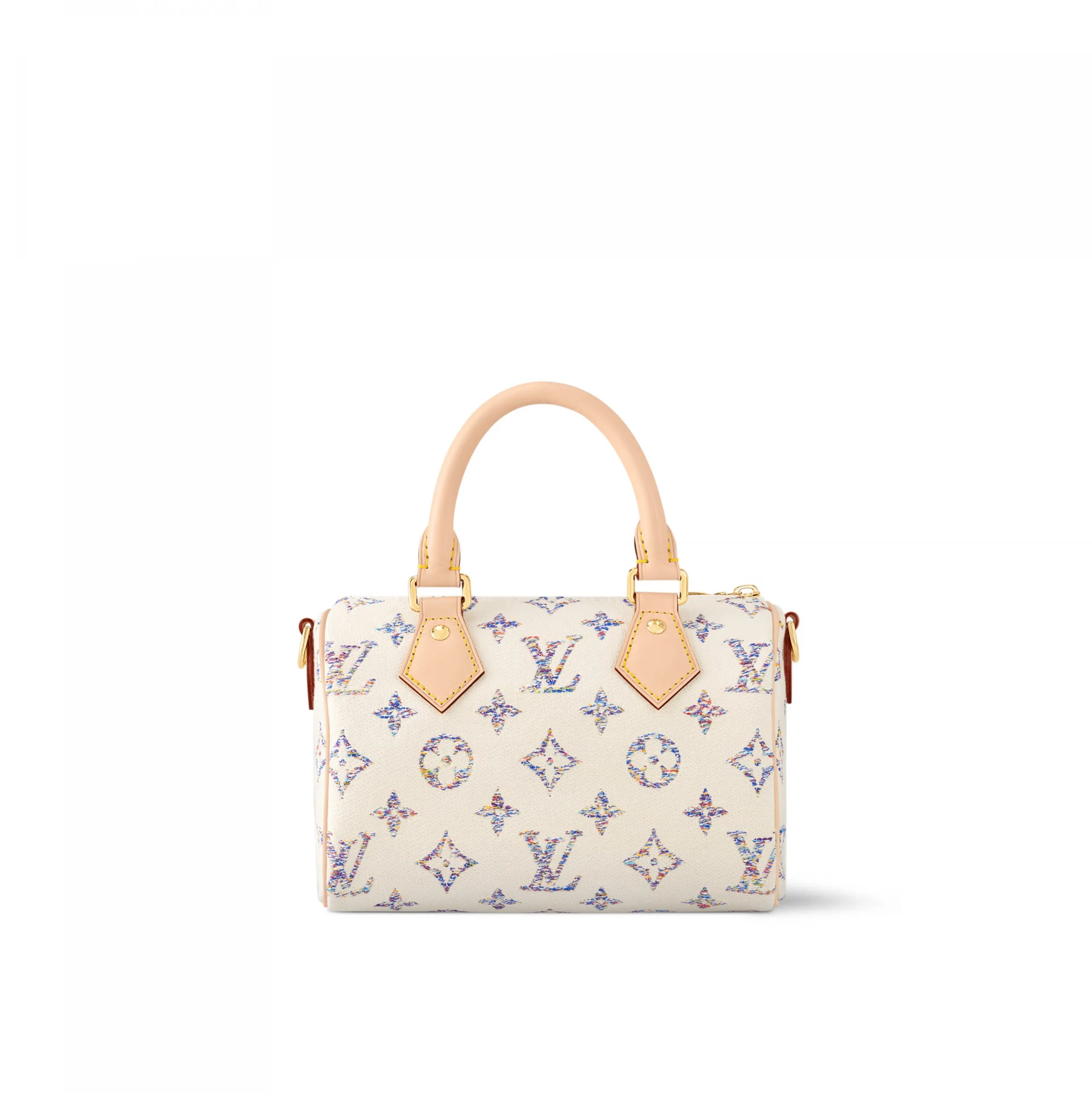 Shop shoulder bags Bagsaaa M24709 Speedy Bandoulière 20 Multicolor Beige