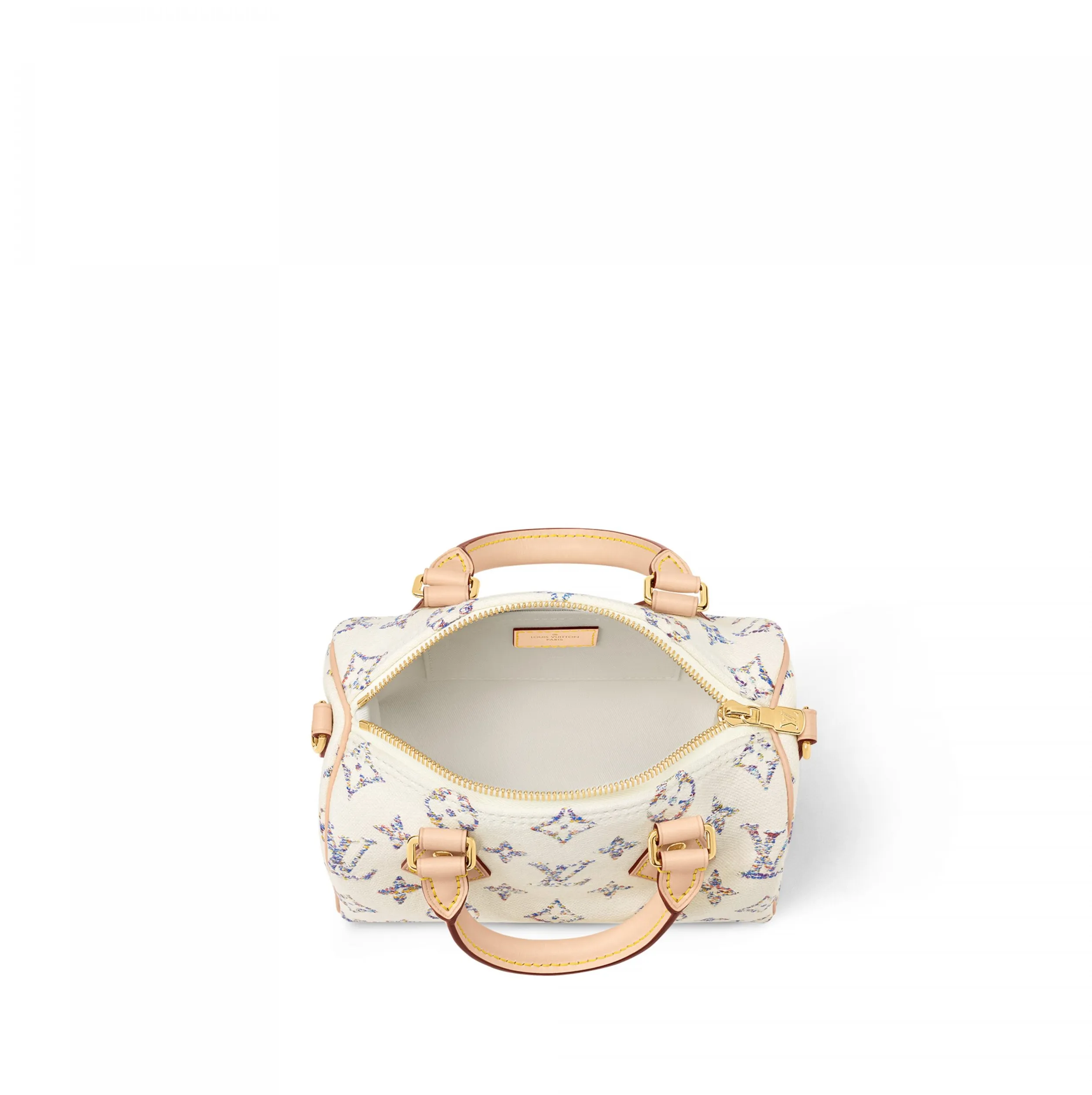 Shop shoulder bags Bagsaaa M24709 Speedy Bandoulière 20 Multicolor Beige
