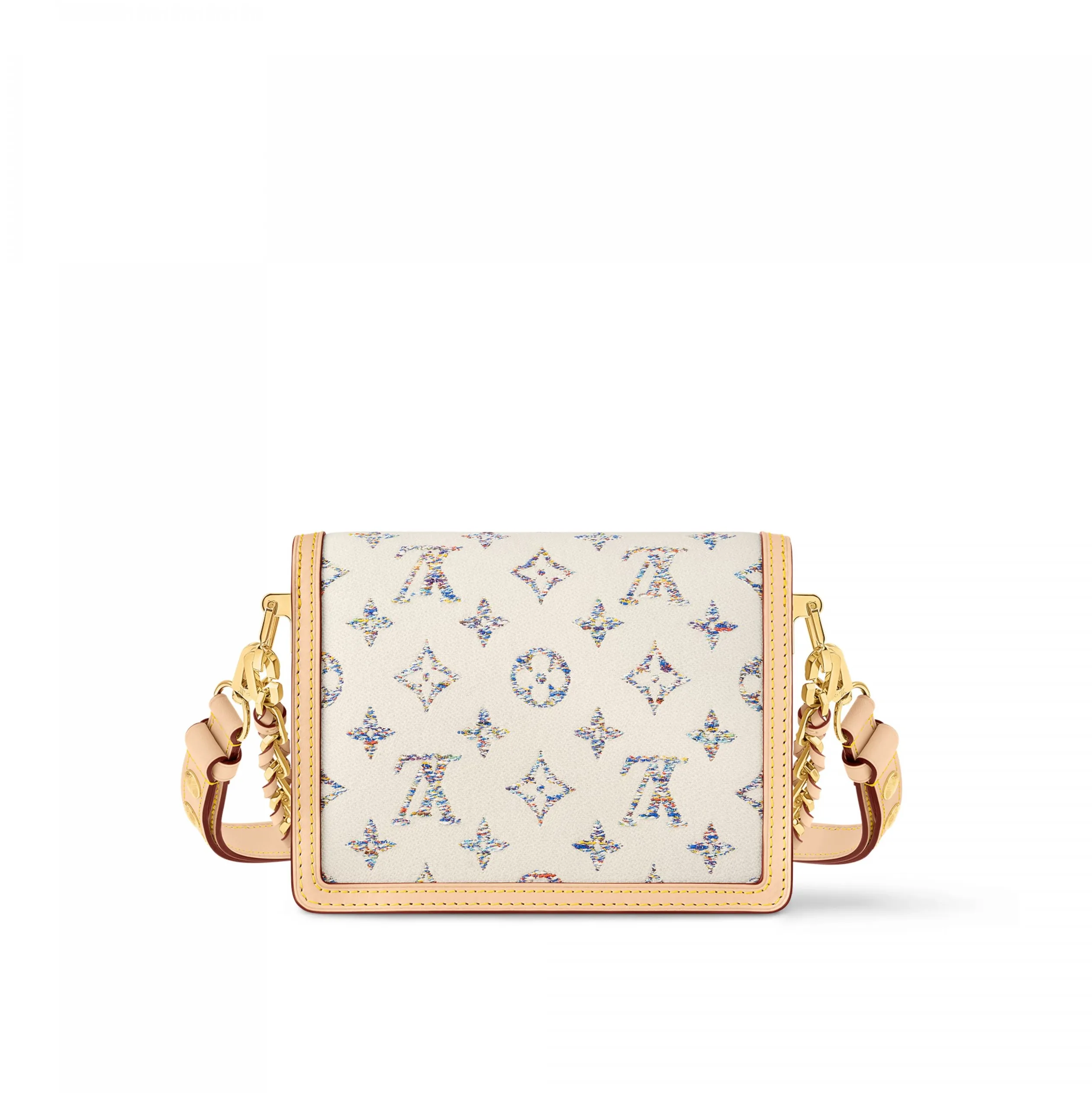 Ralph lauren clothing store Bagsaaa M24841 Mini Dauphine Multicolor Beige