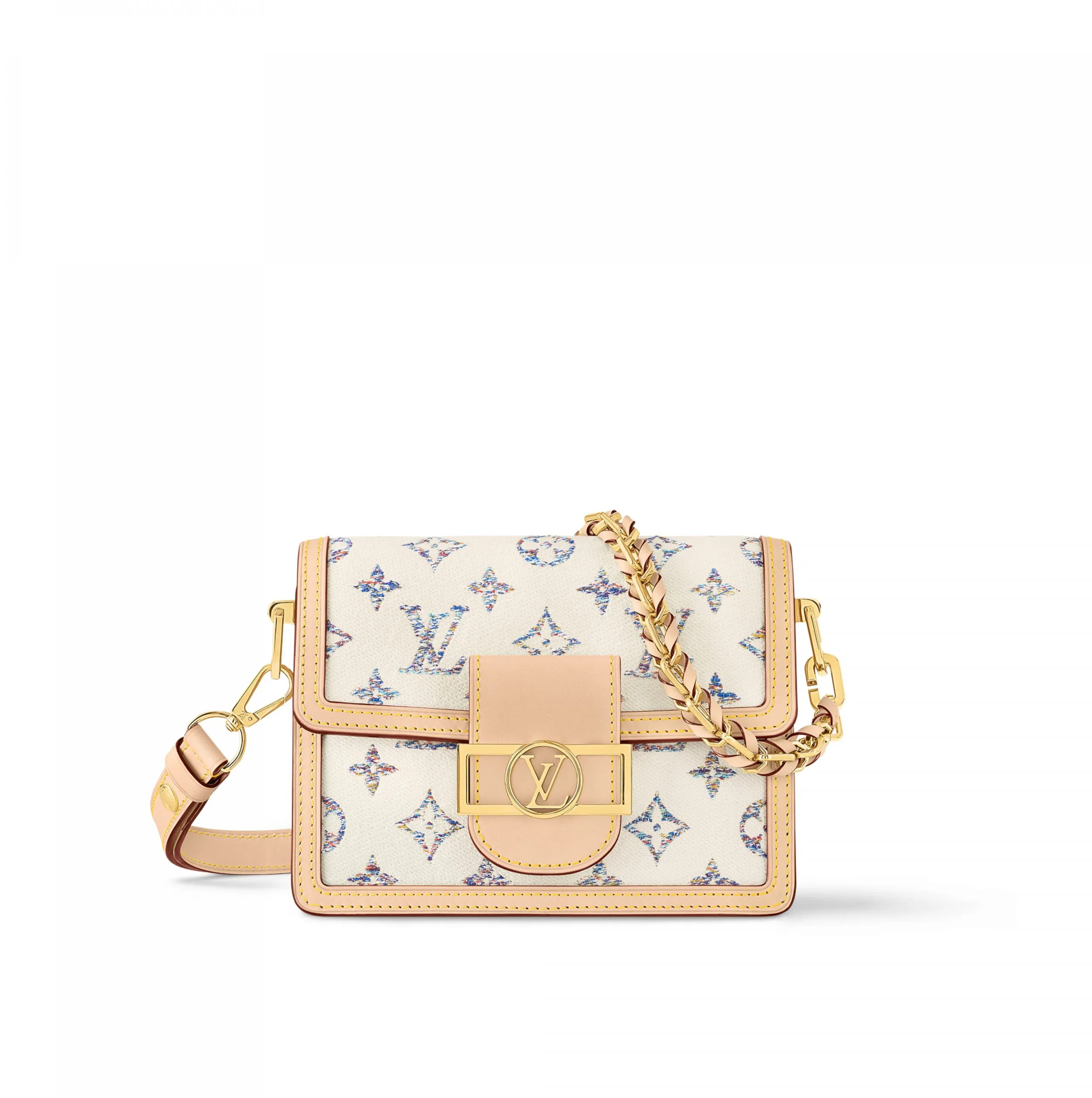 Bagsaaa M24841 Mini Dauphine Multicolor Beige
