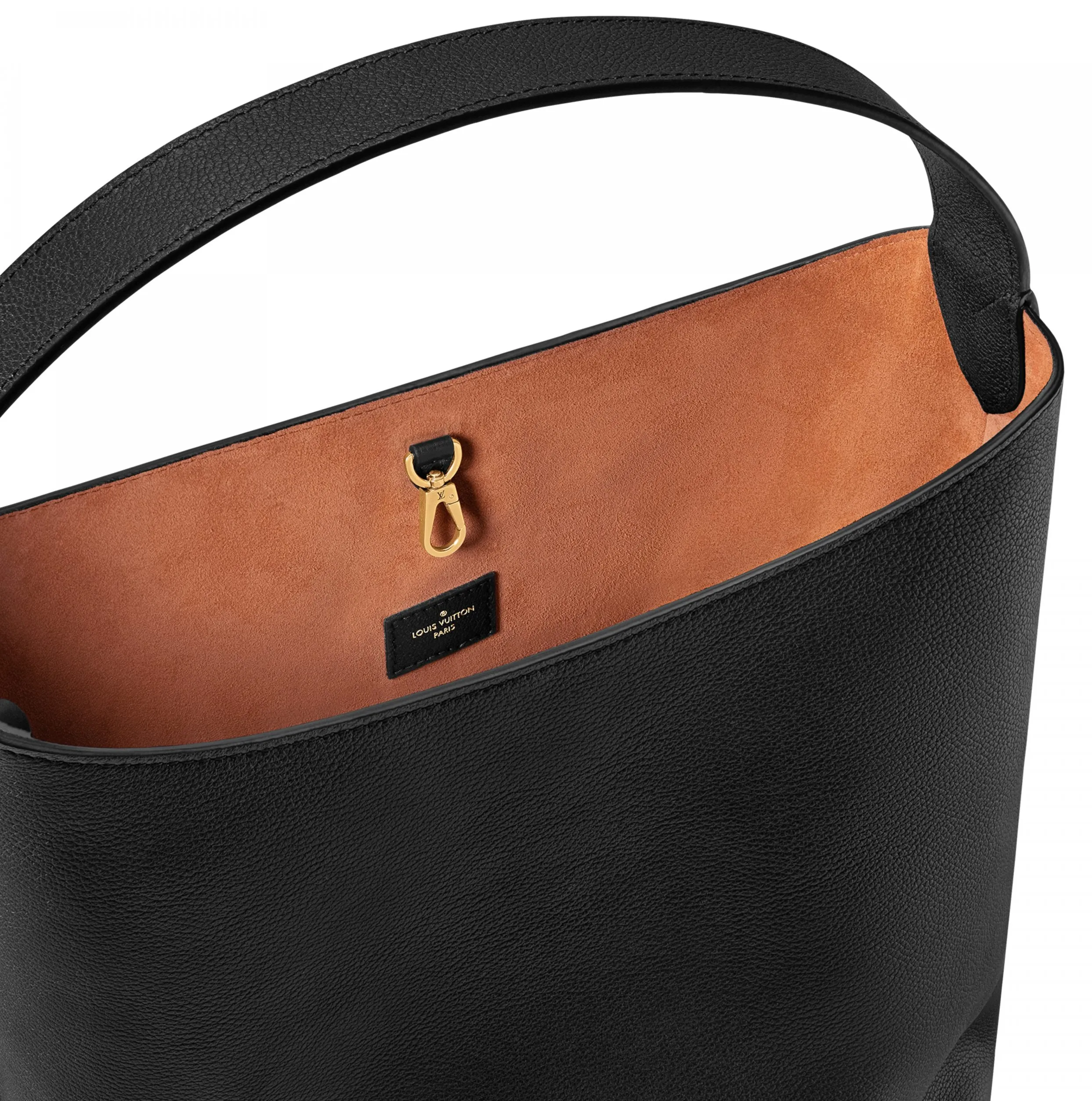 Replica rick owens shoes Bagsaaa M24856 Low Key Hobo MM Black