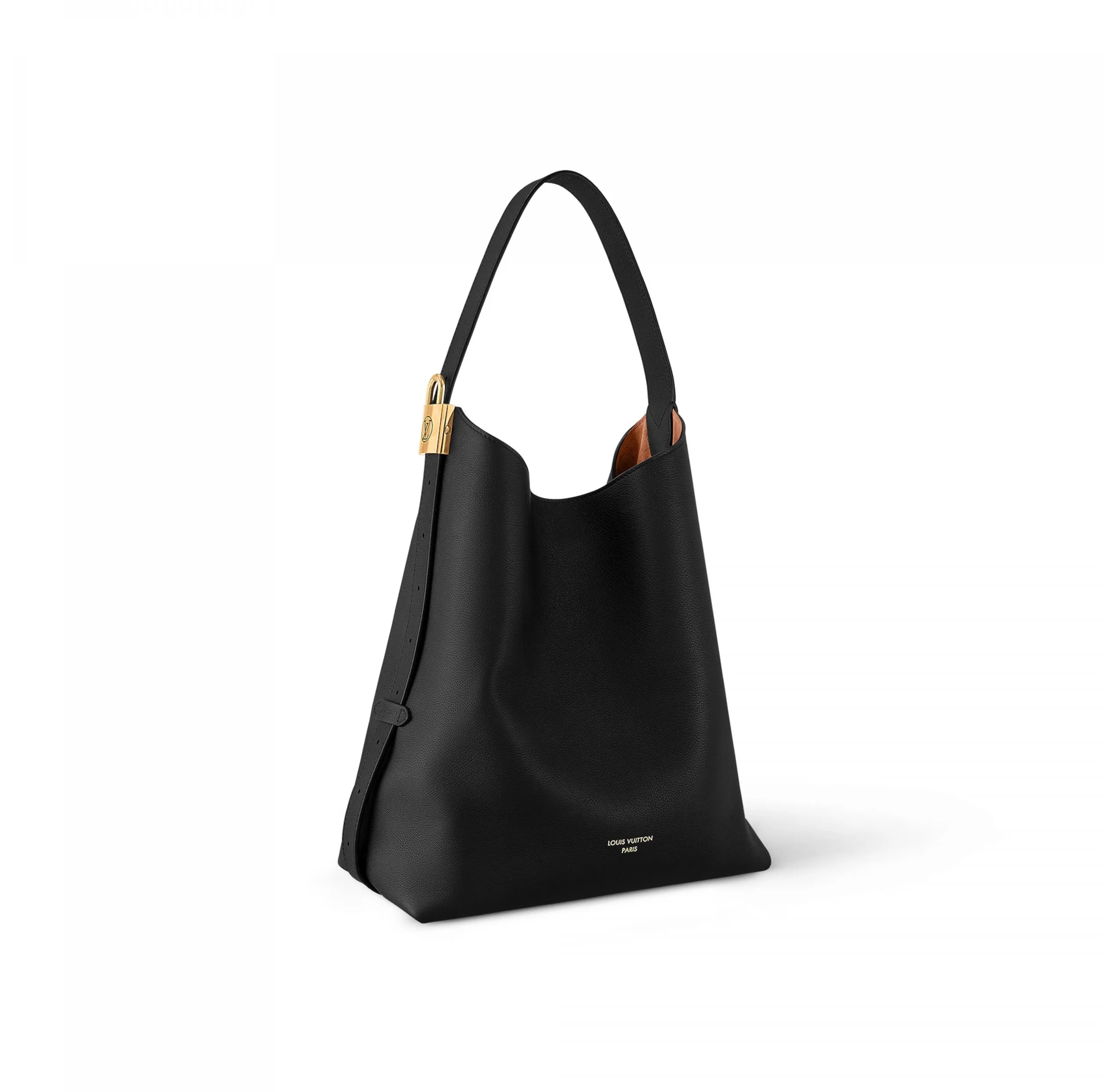Replica rick owens shoes Bagsaaa M24856 Low Key Hobo MM Black