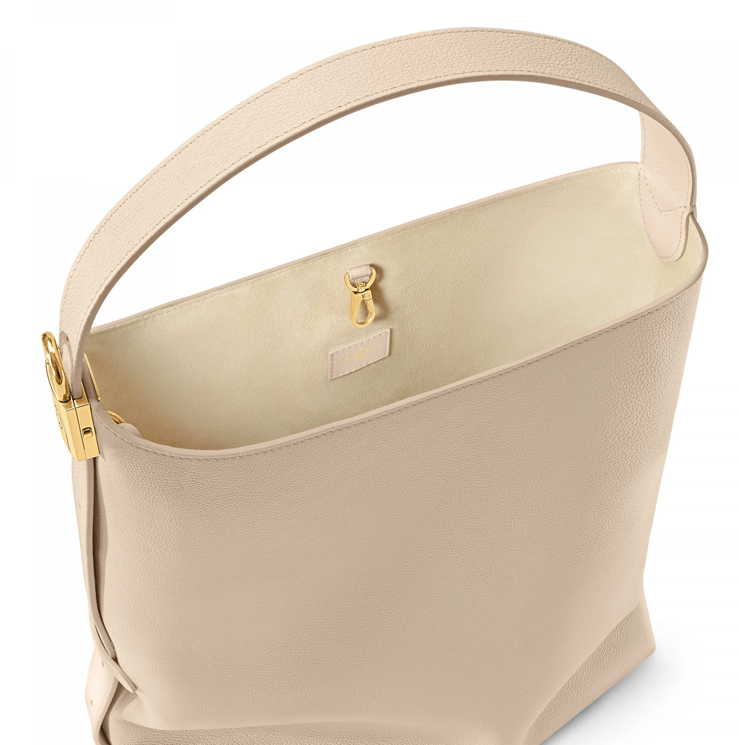 Replica ysl bags Bagsaaa M25022 Low Key Hobo MM Limestone Gray
