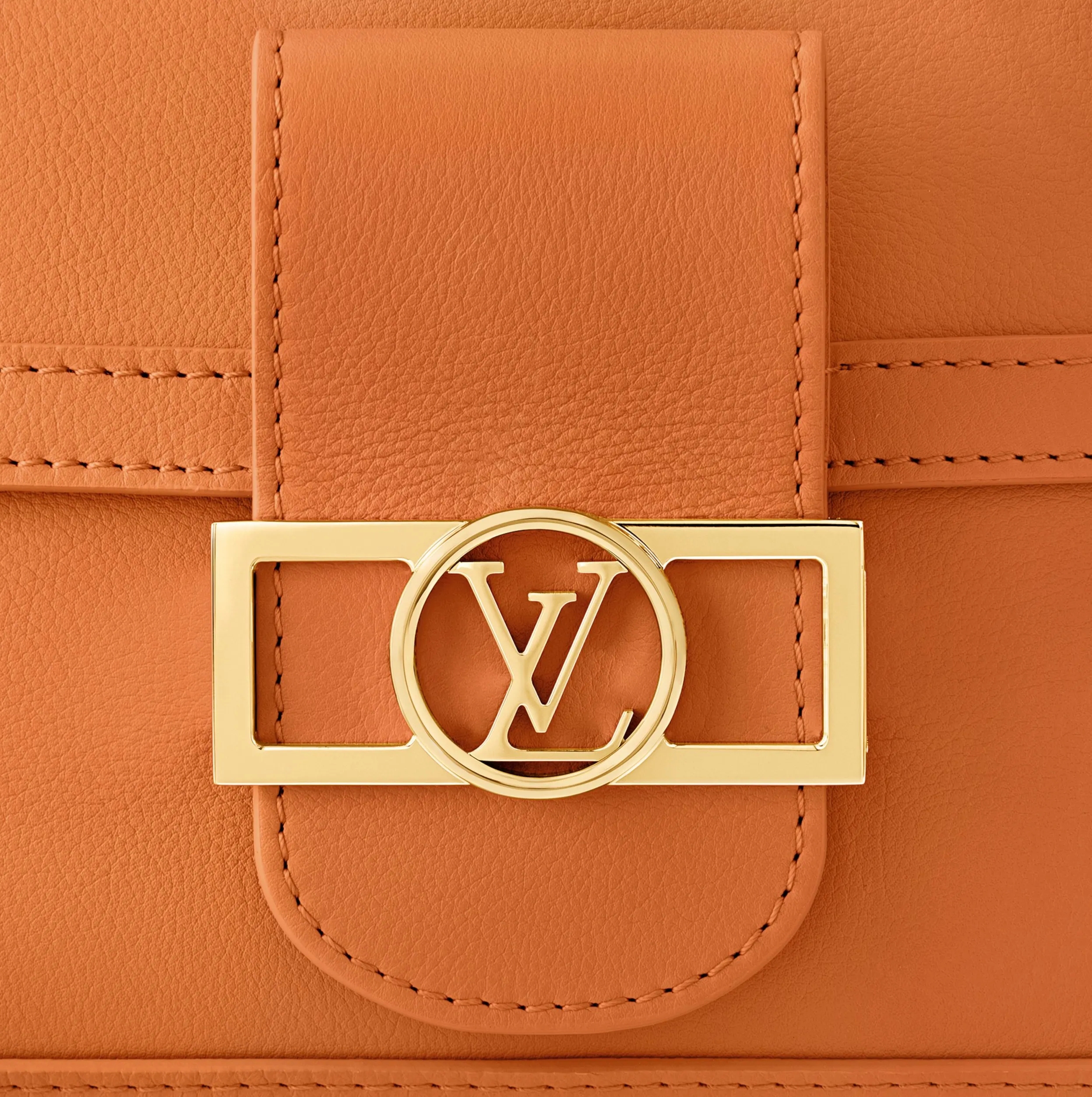 Replica goyard tote Bagsaaa M25048 Dauphine Soft MM Orange