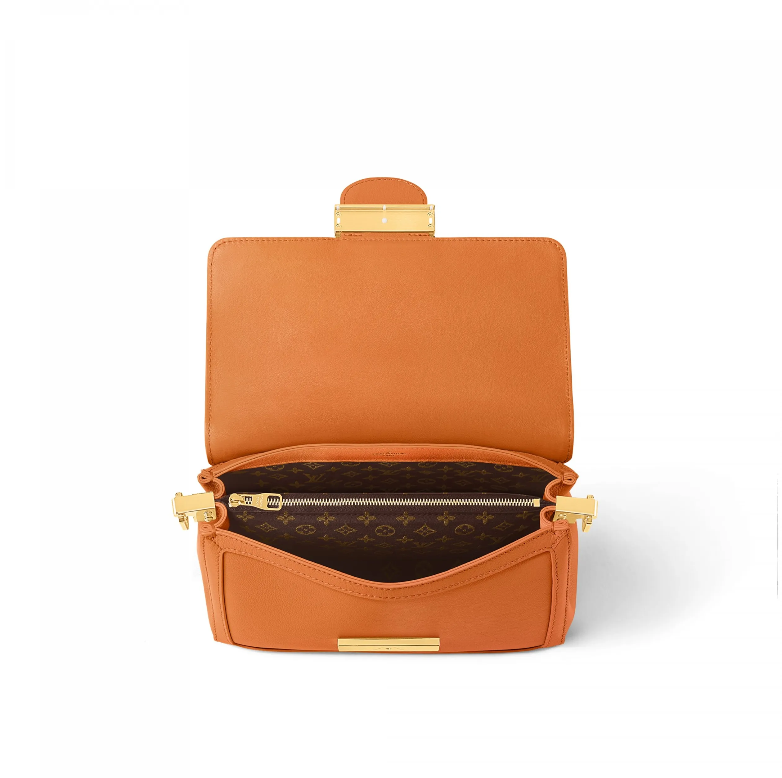 Replica goyard tote Bagsaaa M25048 Dauphine Soft MM Orange