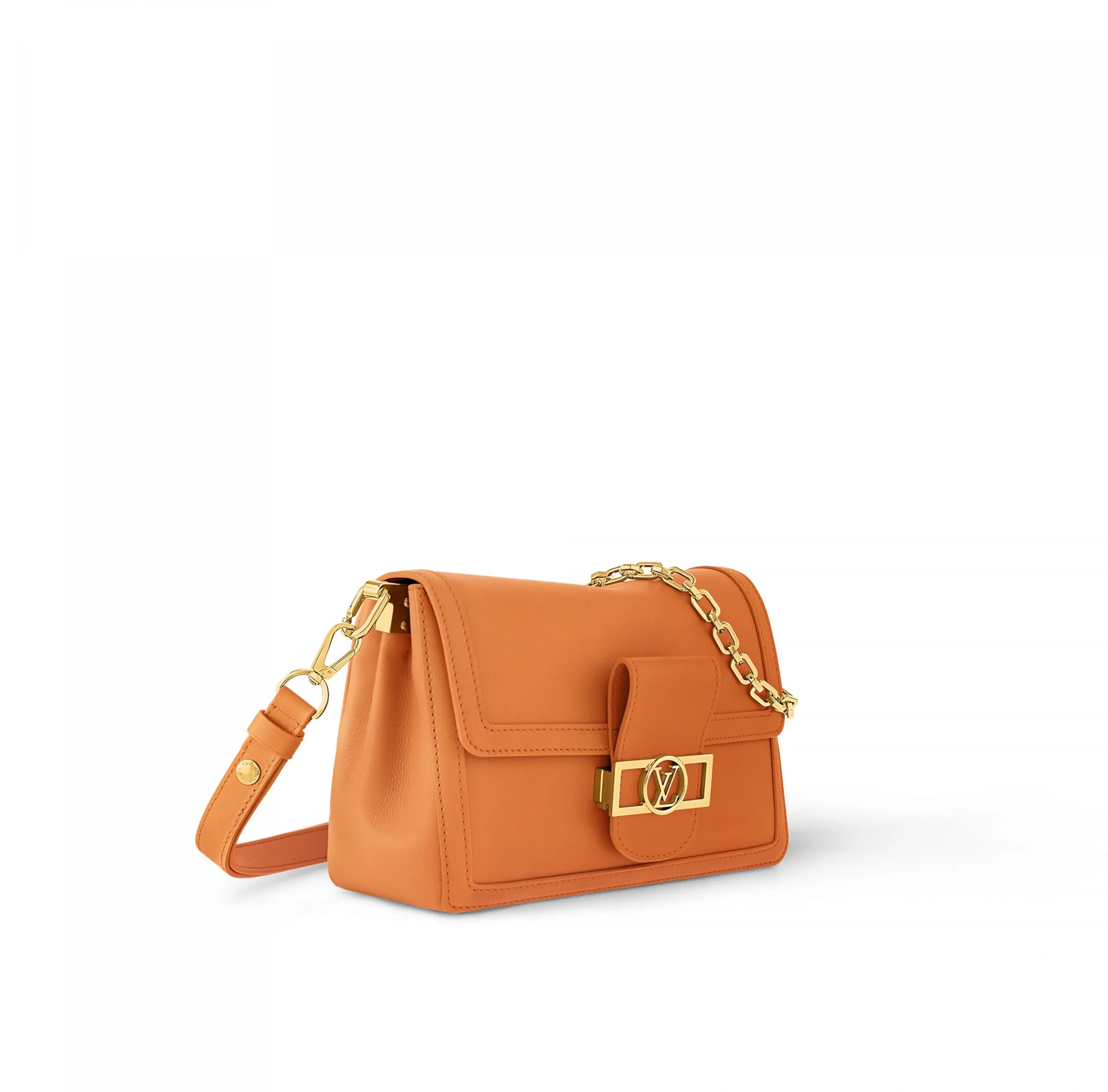 Replica goyard tote Bagsaaa M25048 Dauphine Soft MM Orange