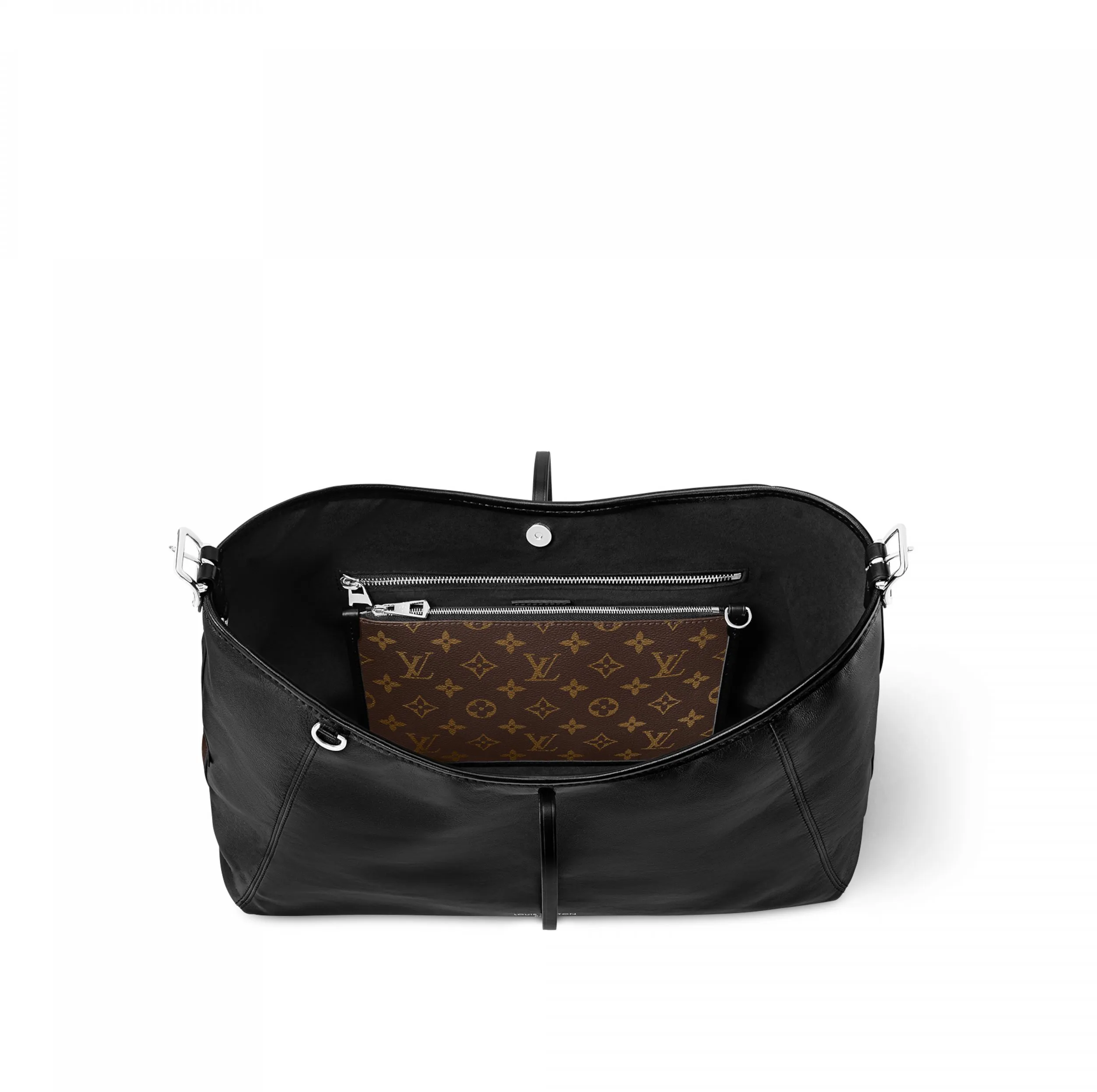 Original chanel store Bagsaaa M25143 CarryAll Dark MM Black