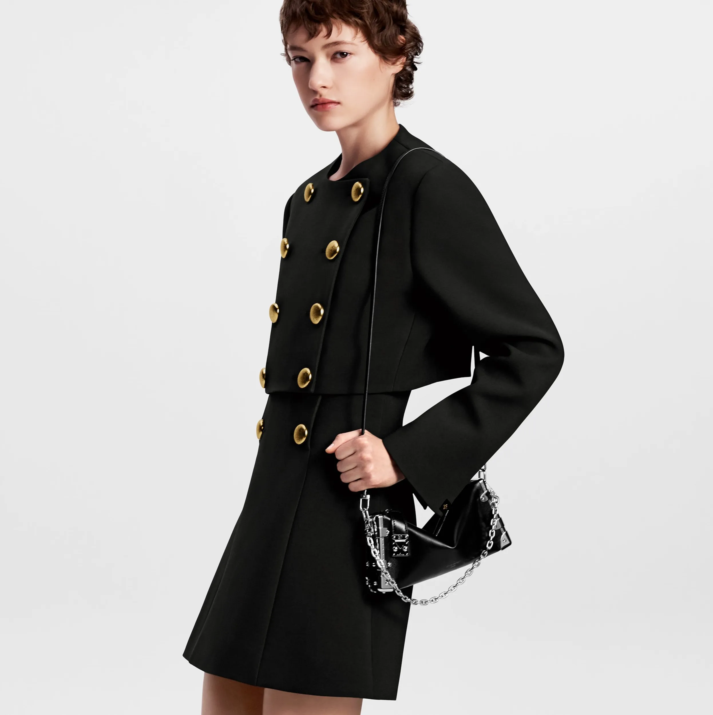 Replica valentino bags Bagsaaa M25445 Slim Trunk Black