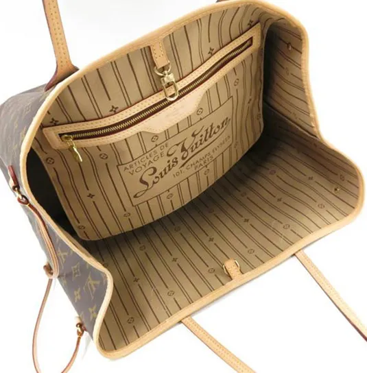 Lv shirt replica Bagsaaa M40157 Neverfull GM Shoulder Bag Monogram Canvas