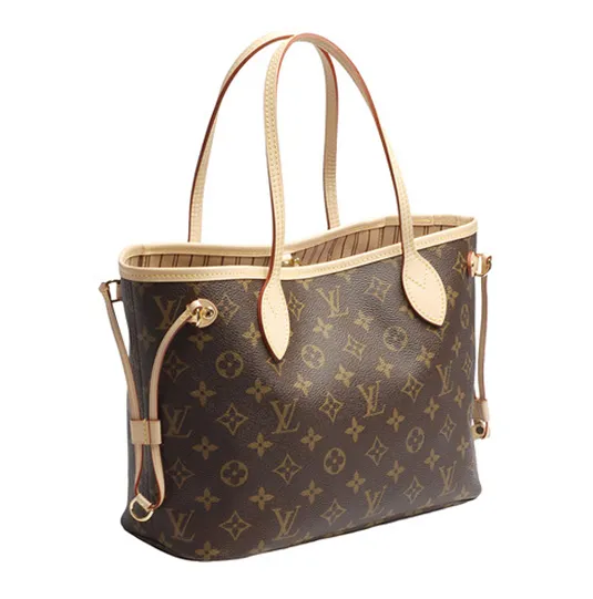 Store mens Bagsaaa M41000 Neverfull PM Shoulder Bag Monogram Canvas