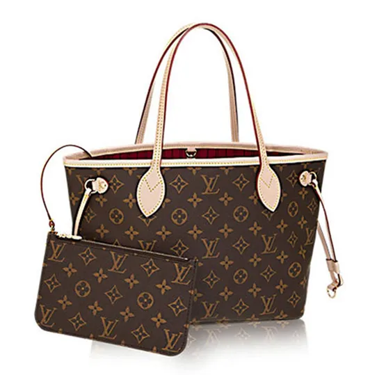 Bagsaaa M41001 Neverfull PM Shoulder Bag Monogram Canvas
