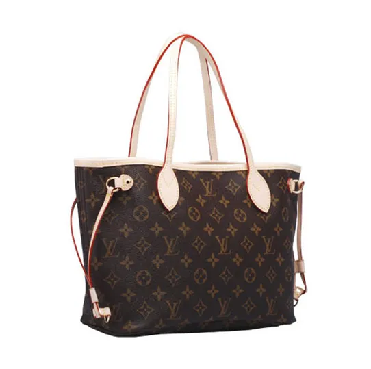 Lv shirt replica Bagsaaa M41001 Neverfull PM Shoulder Bag Monogram Canvas