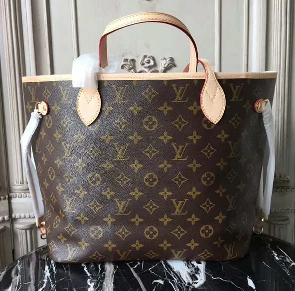 Replica miu miu Bagsaaa M41178 Neverfull MM Shoulder Bag Monogram Canvas