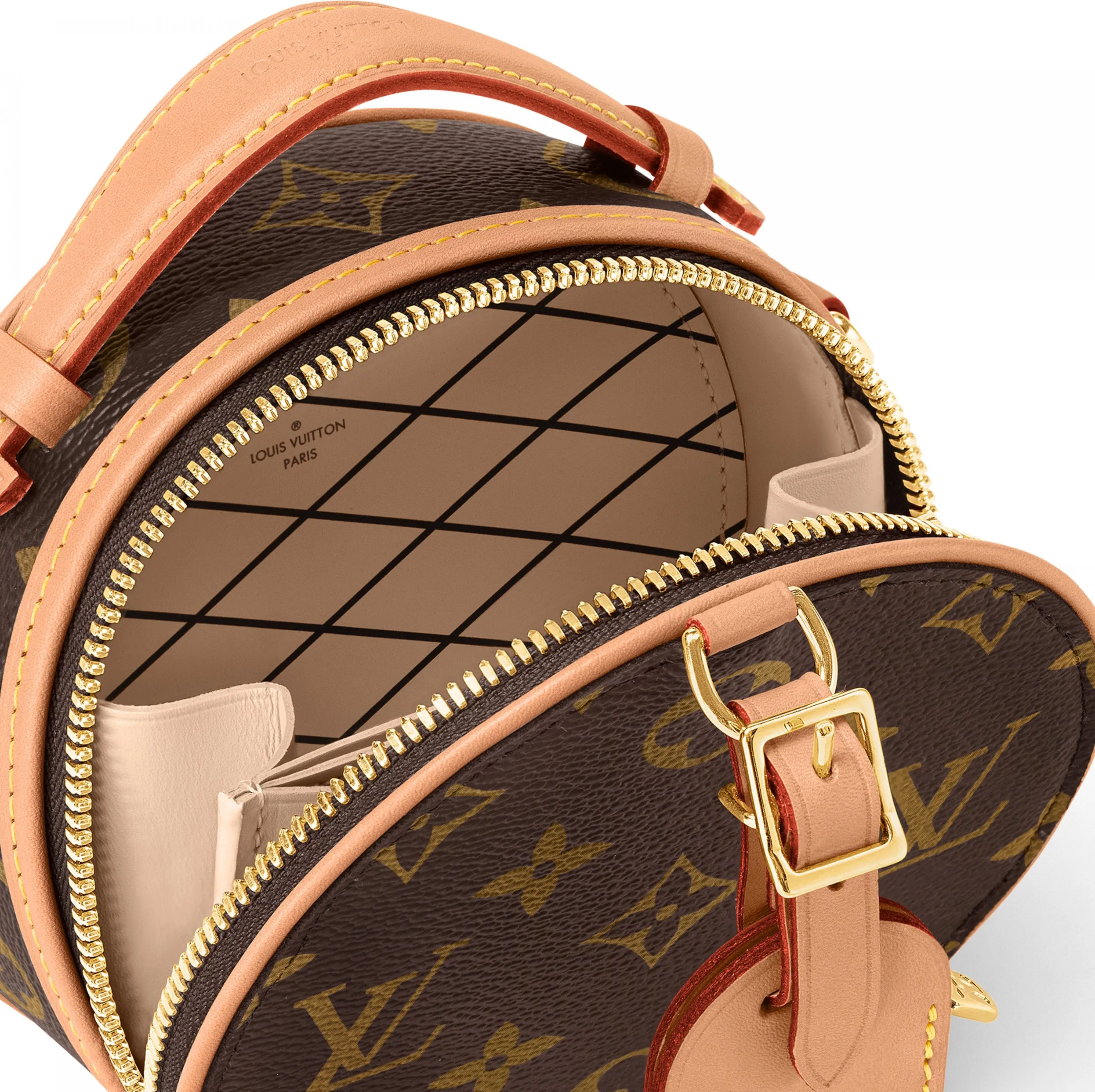 Iv belts replica Bagsaaa M44699 Mini Boite Chapeau Monogram