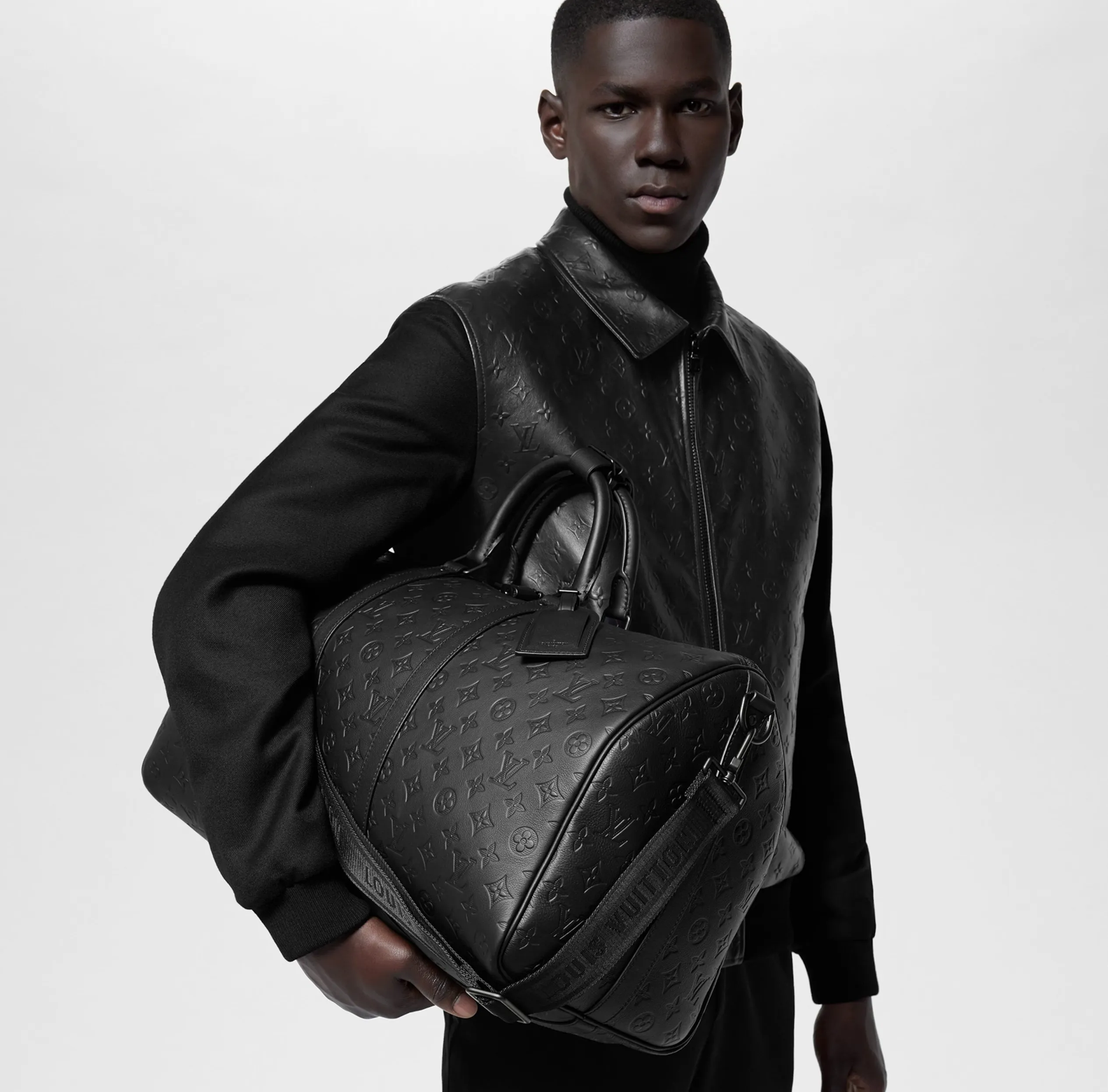 Replica rick owens shoes Bagsaaa M44810 Keepall Bandoulière 50 Black