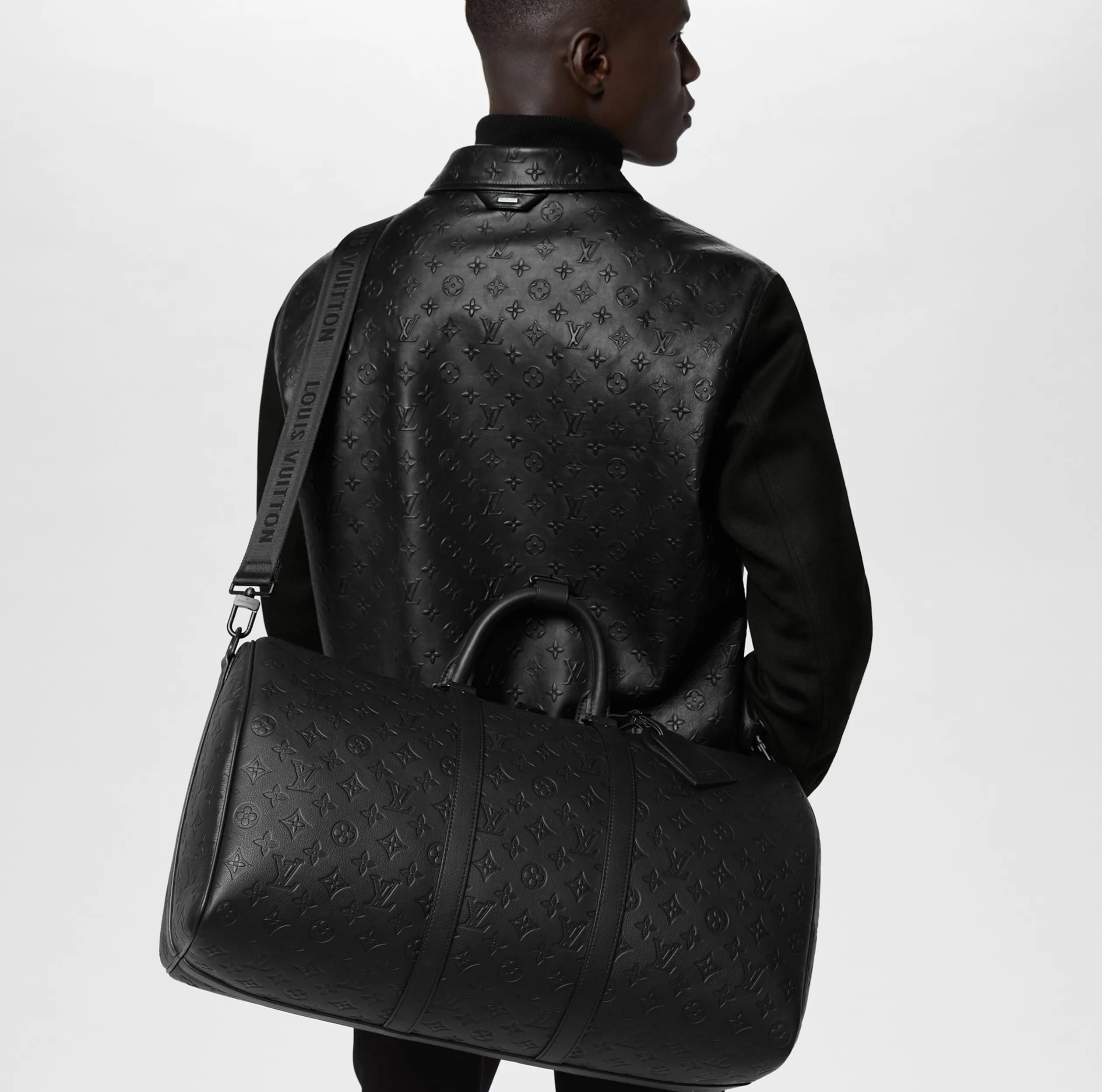 Replica rick owens shoes Bagsaaa M44810 Keepall Bandoulière 50 Black