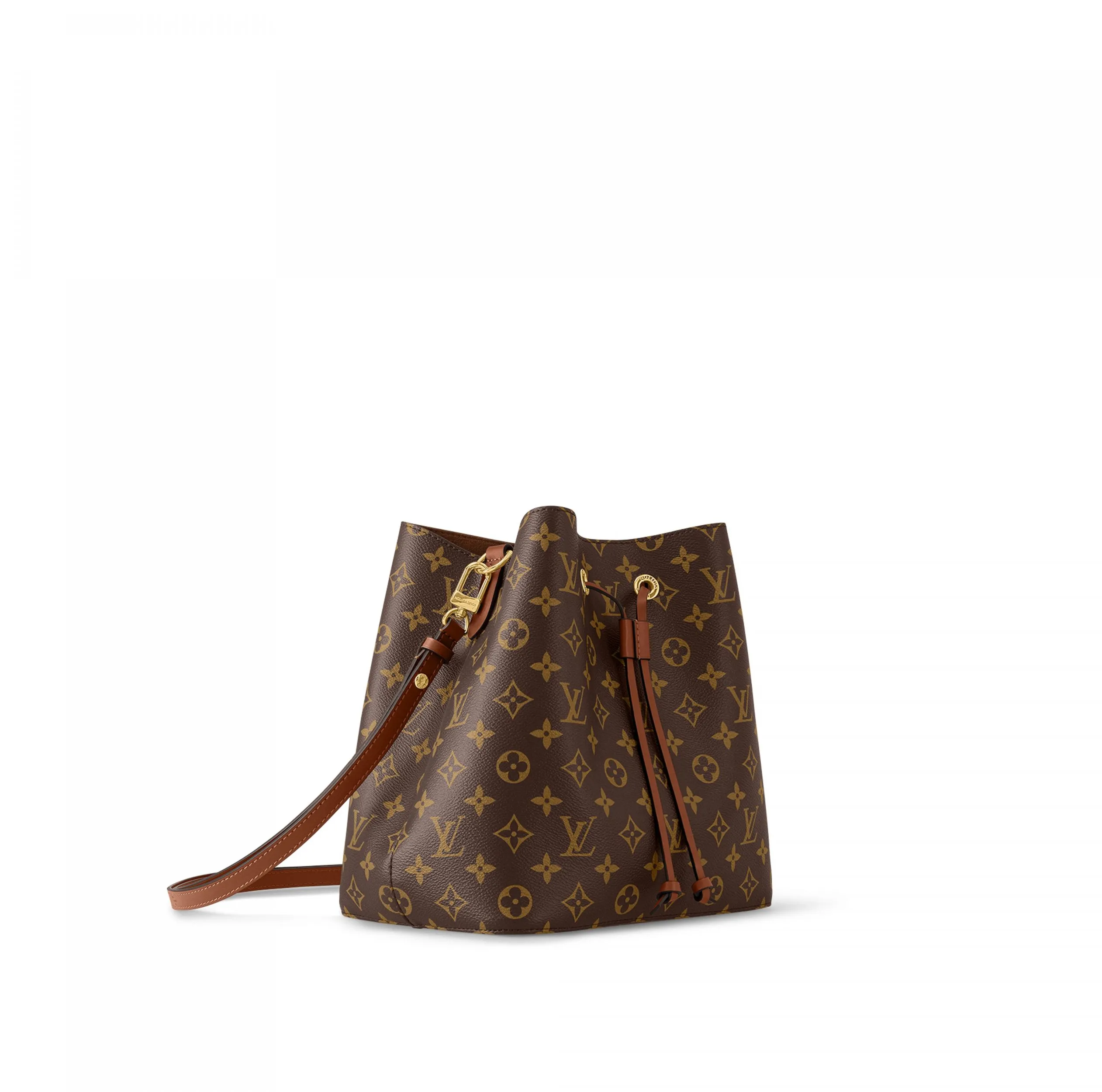 Lv shirt replica Bagsaaa M44887 Caramel Brown Monogram NéoNoé MM