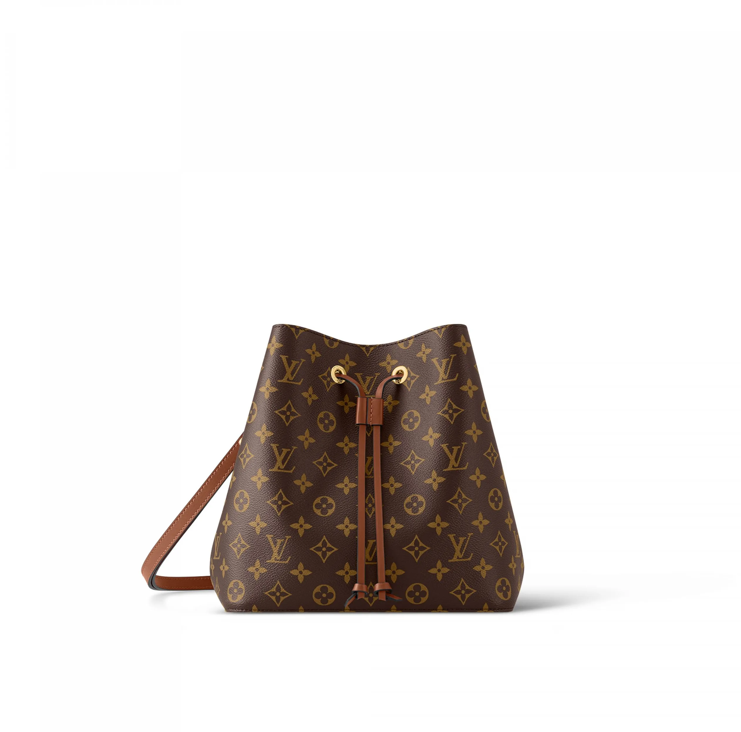 Bagsaaa M44887 Caramel Brown Monogram NéoNoé MM