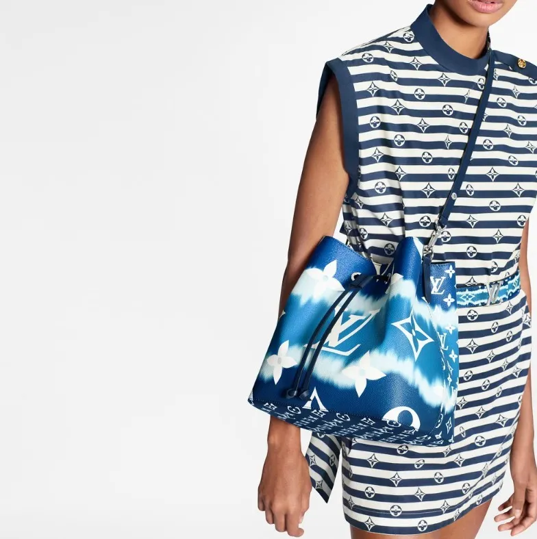 Top lv Bagsaaa M45126 Escale Néonoé MM