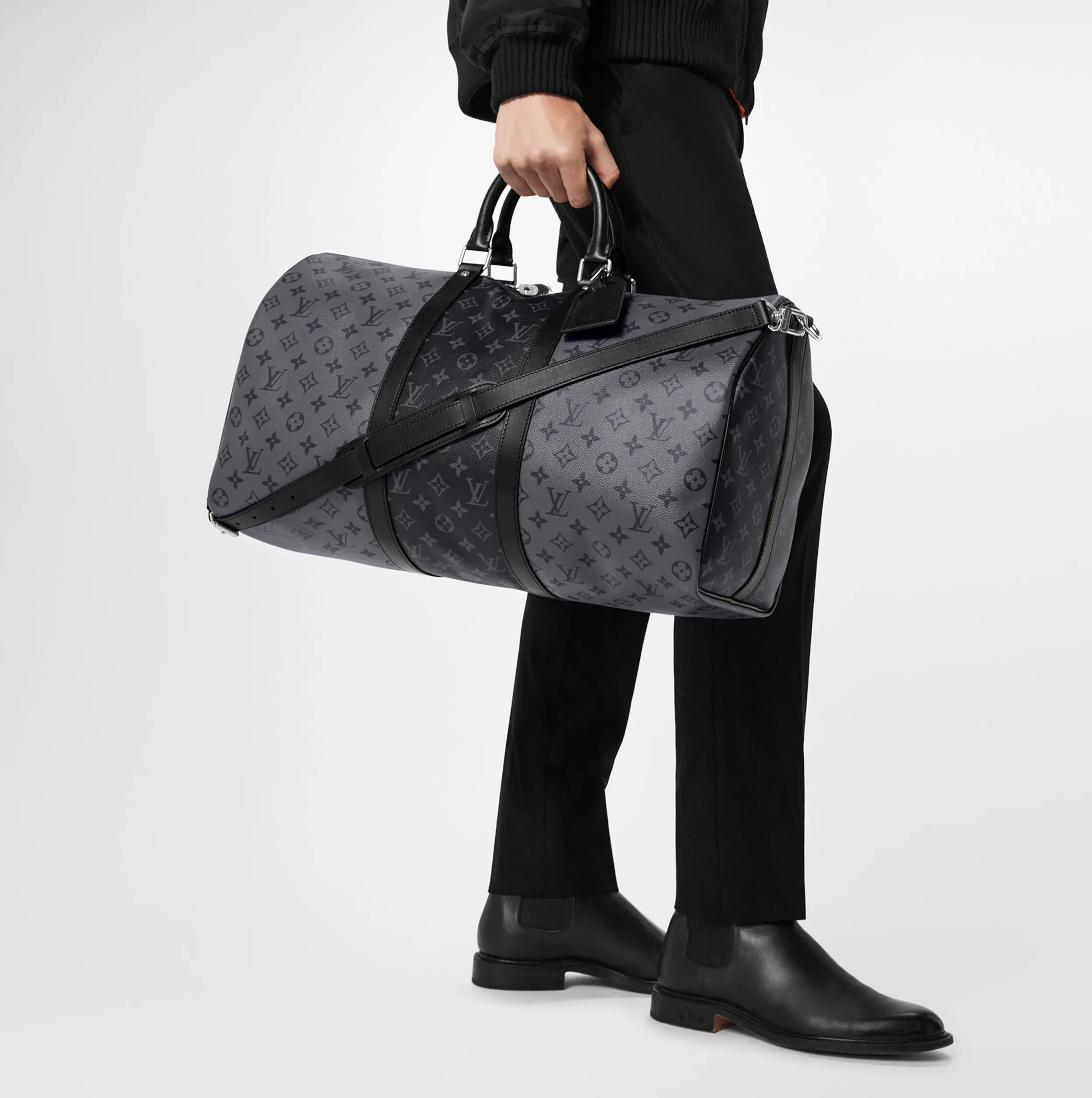 Outlet marketplace Bagsaaa M45392 Keepall Bandoulière 50 Monogram Eclipse