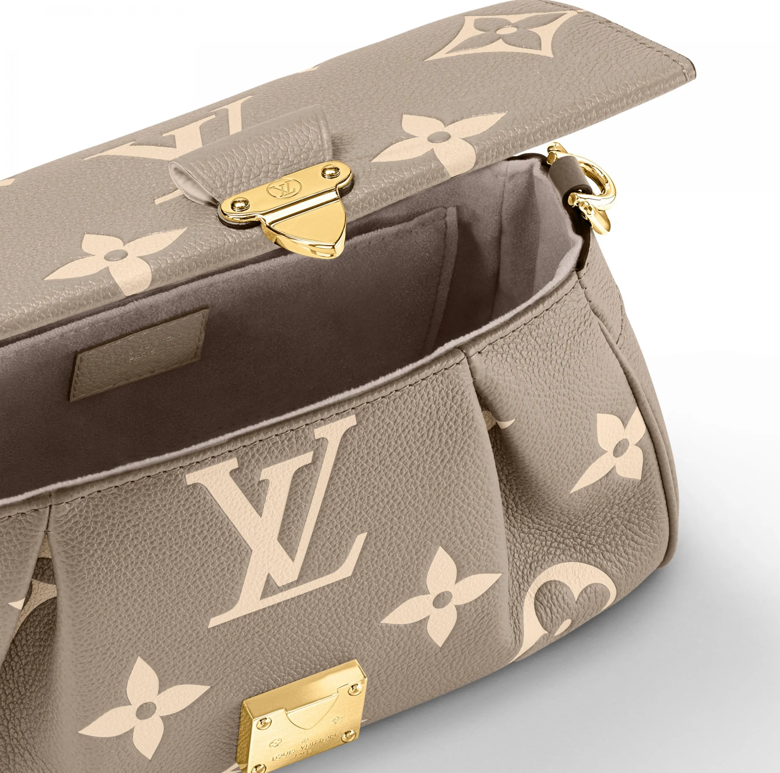 Replica bags lv Bagsaaa M45836 Favorite Tourterelle   Crème