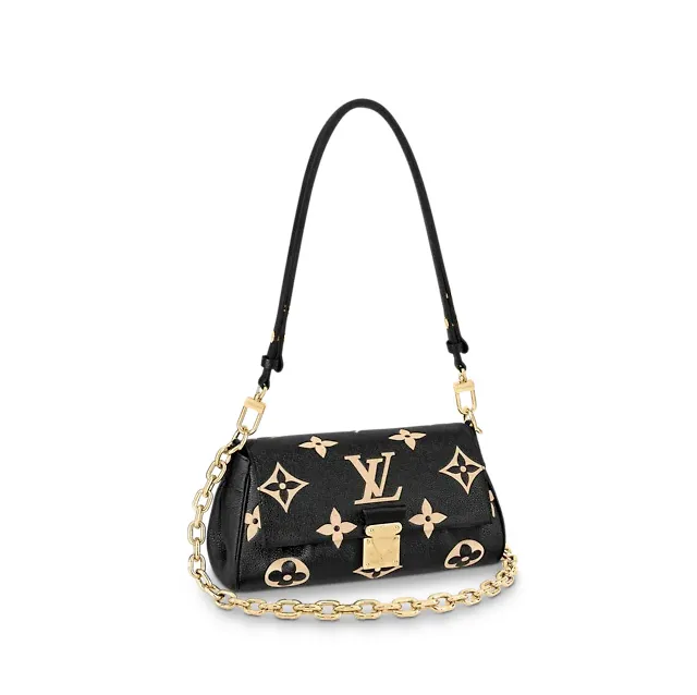 Bagsaaa M45859 Favorite Black   Beige