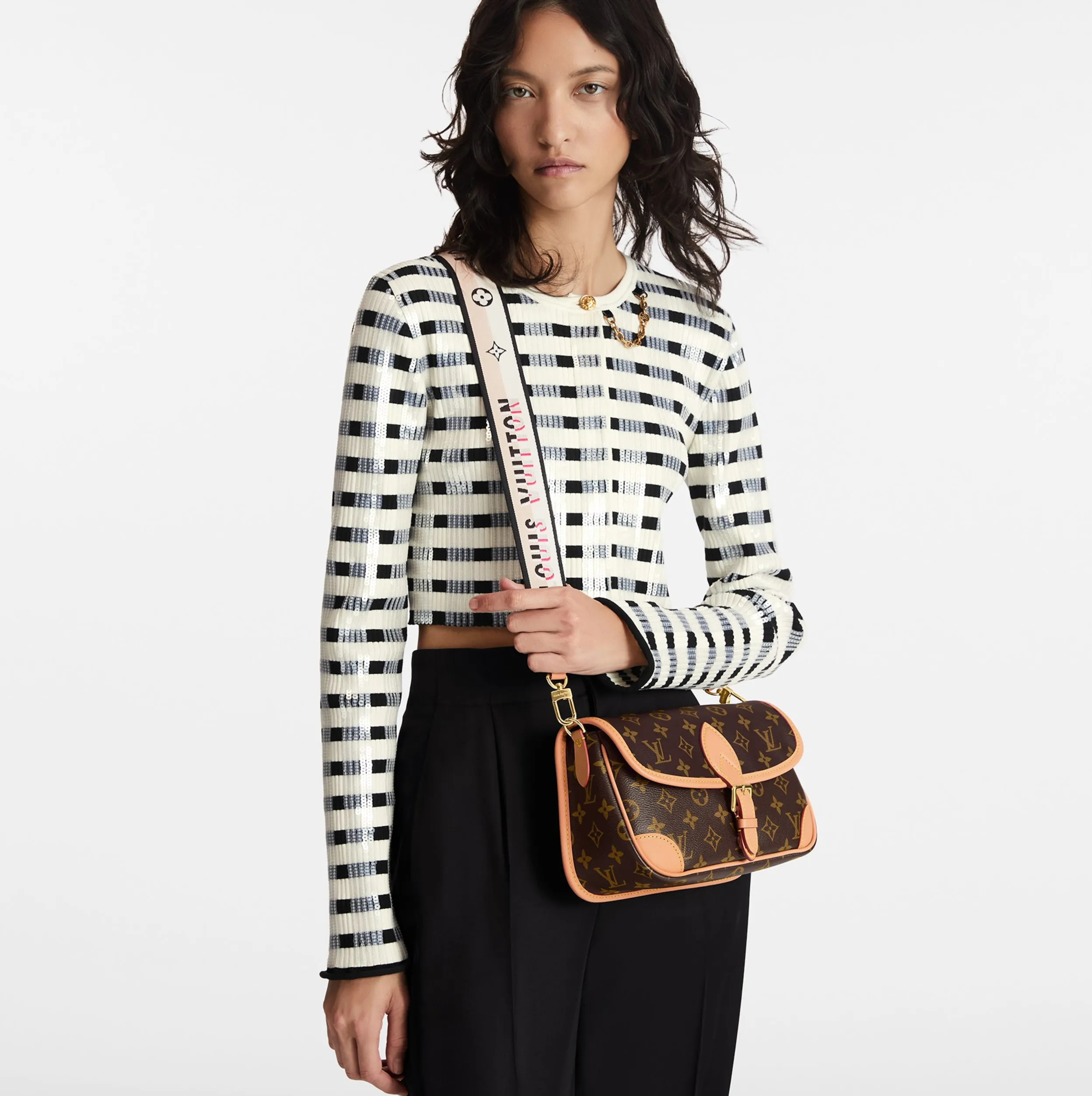 Lauren ralph lauren logo Bagsaaa M45985 Diane Black