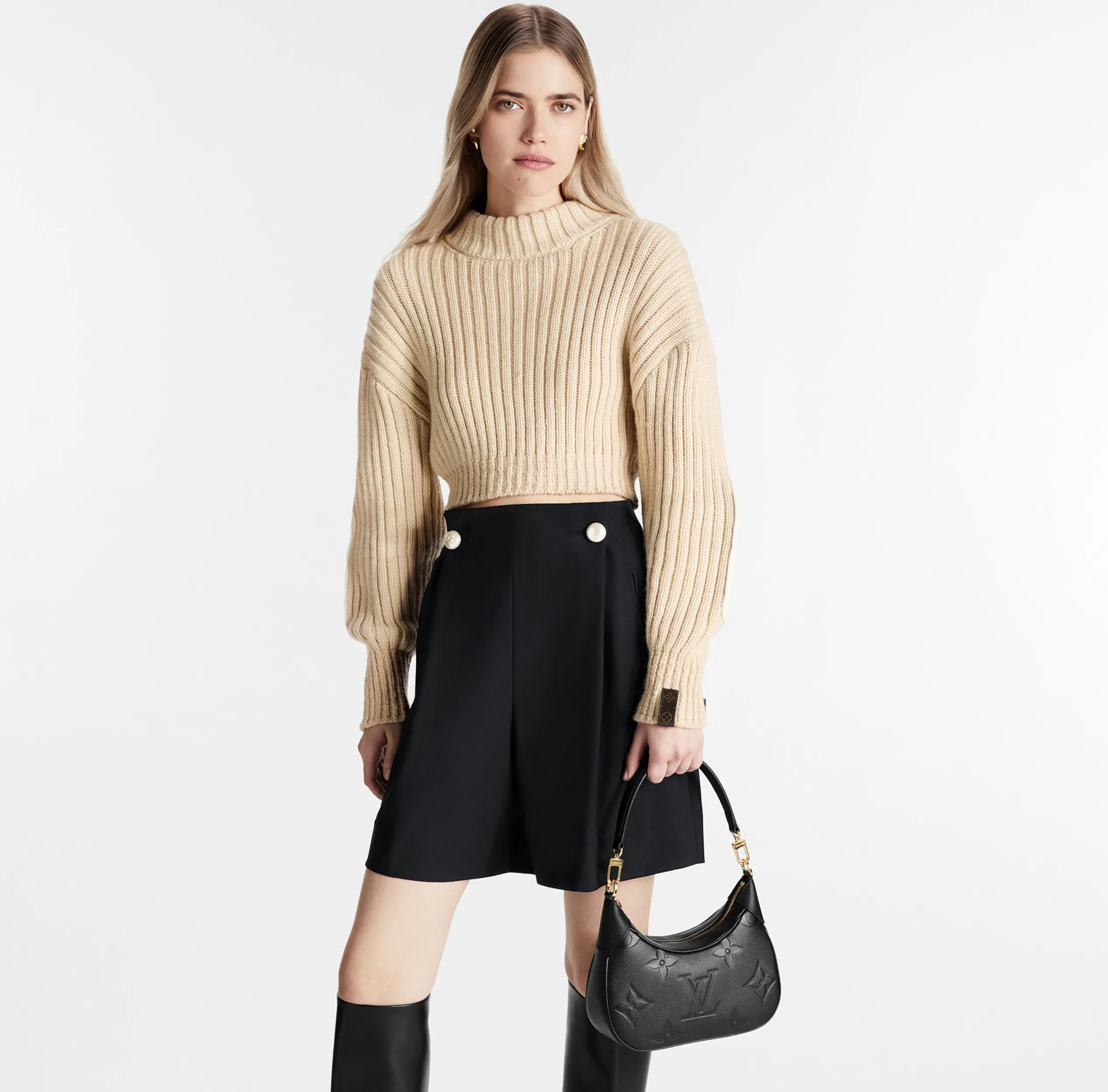 Replica rick owens shoes Bagsaaa M46002 Bagatelle Black