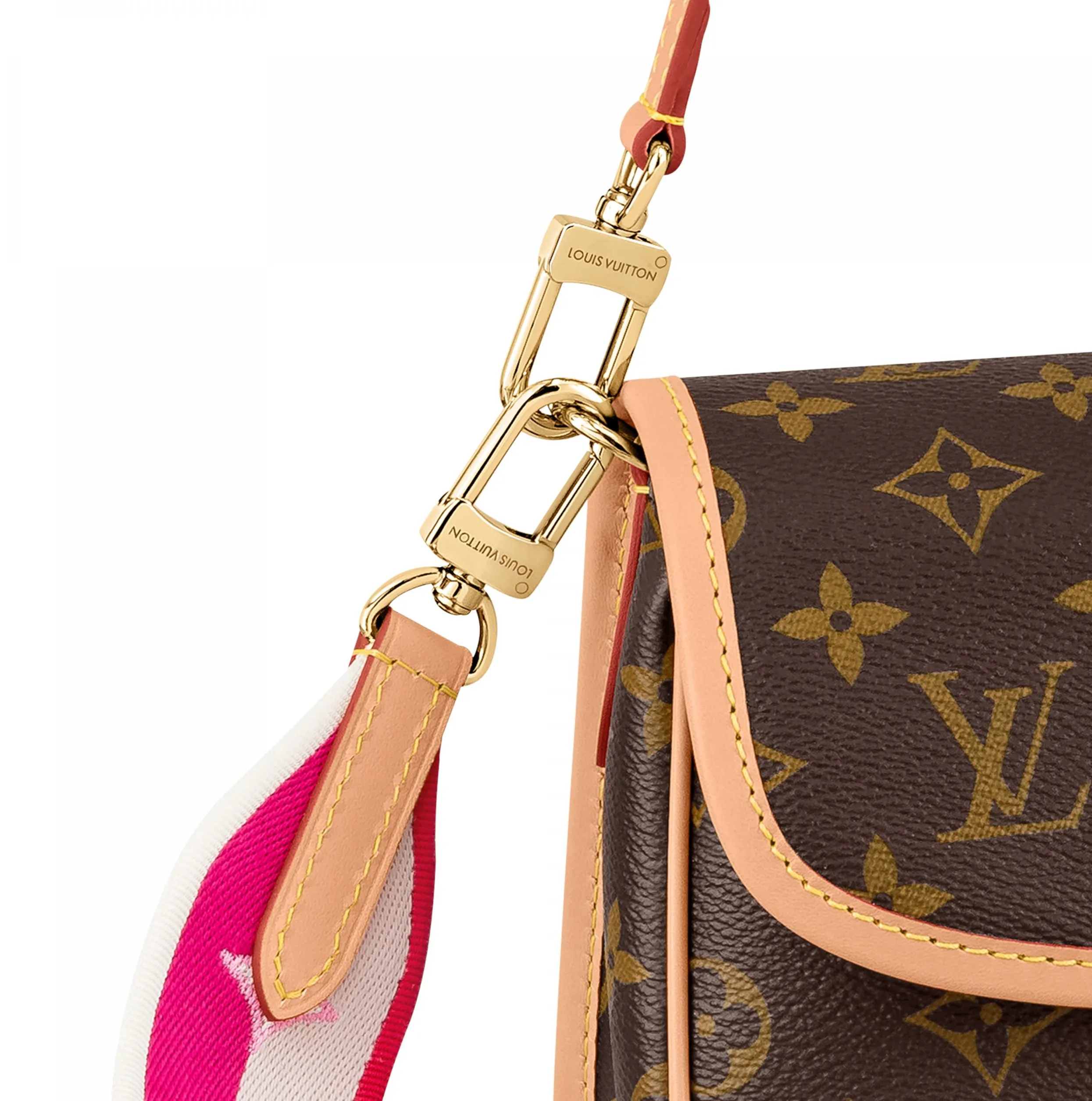 Original chanel store Bagsaaa M46049 Diane Fuchsia
