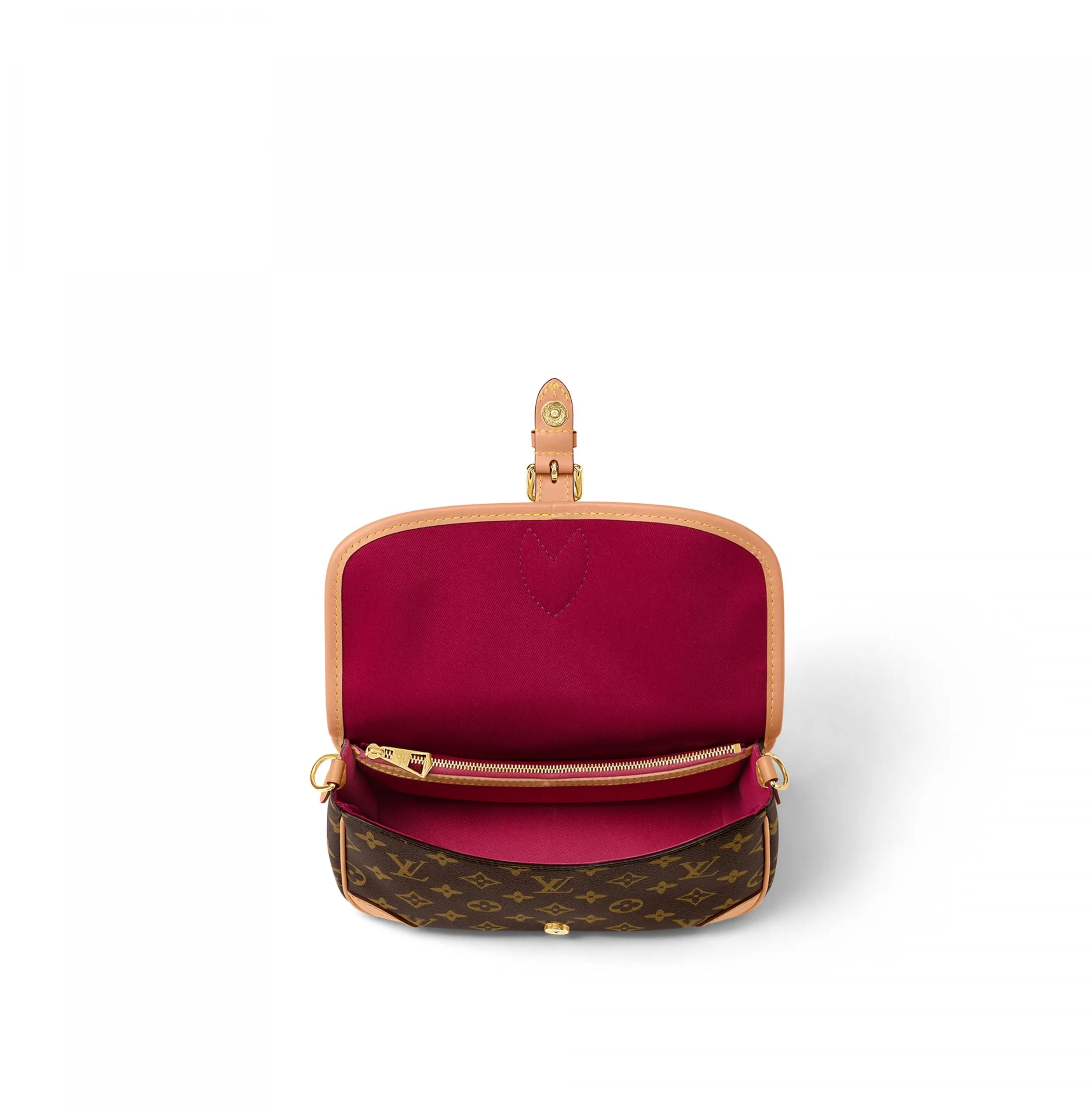 Original chanel store Bagsaaa M46049 Diane Fuchsia