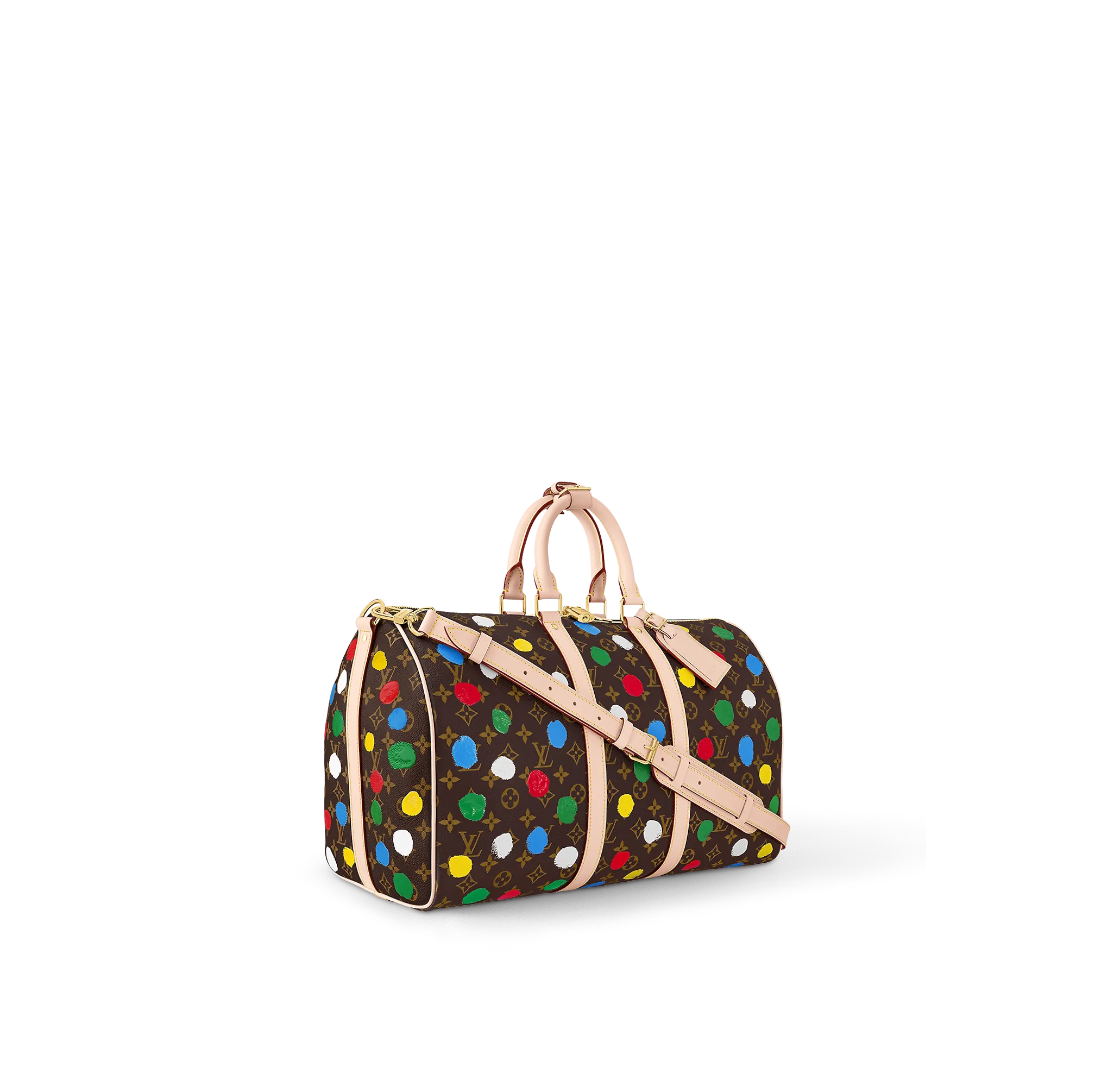 Lv shirt replica Bagsaaa M46377 LV x YK Keepall 45 Bag