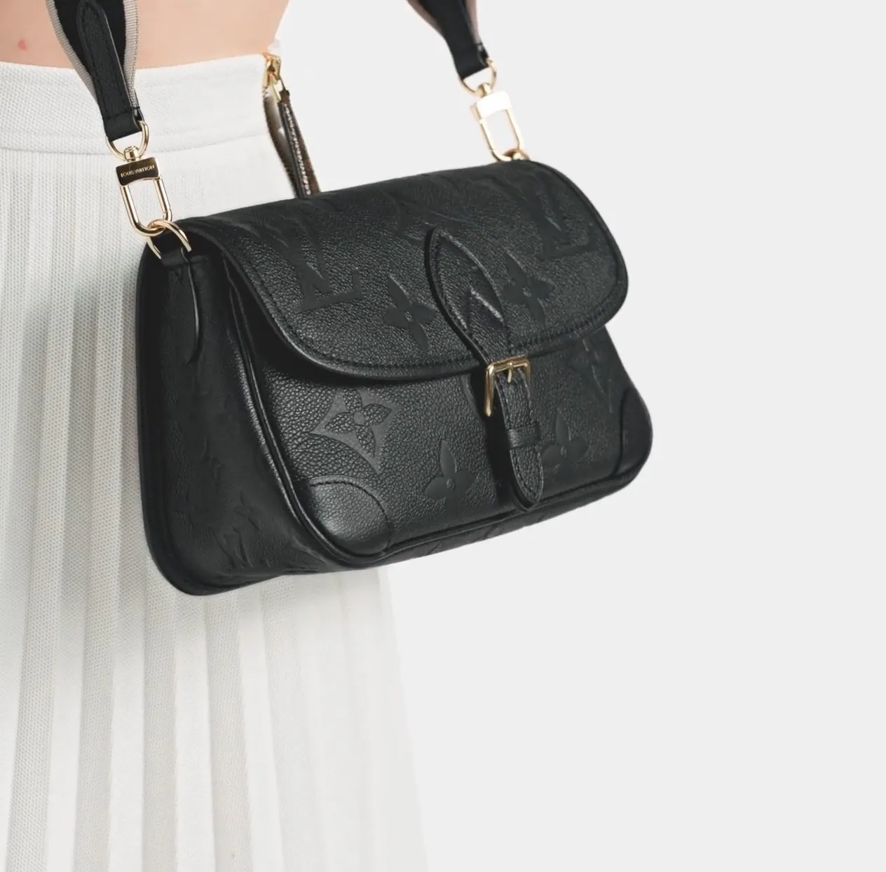 Lauren ralph lauren logo Bagsaaa M46386 Diane Black