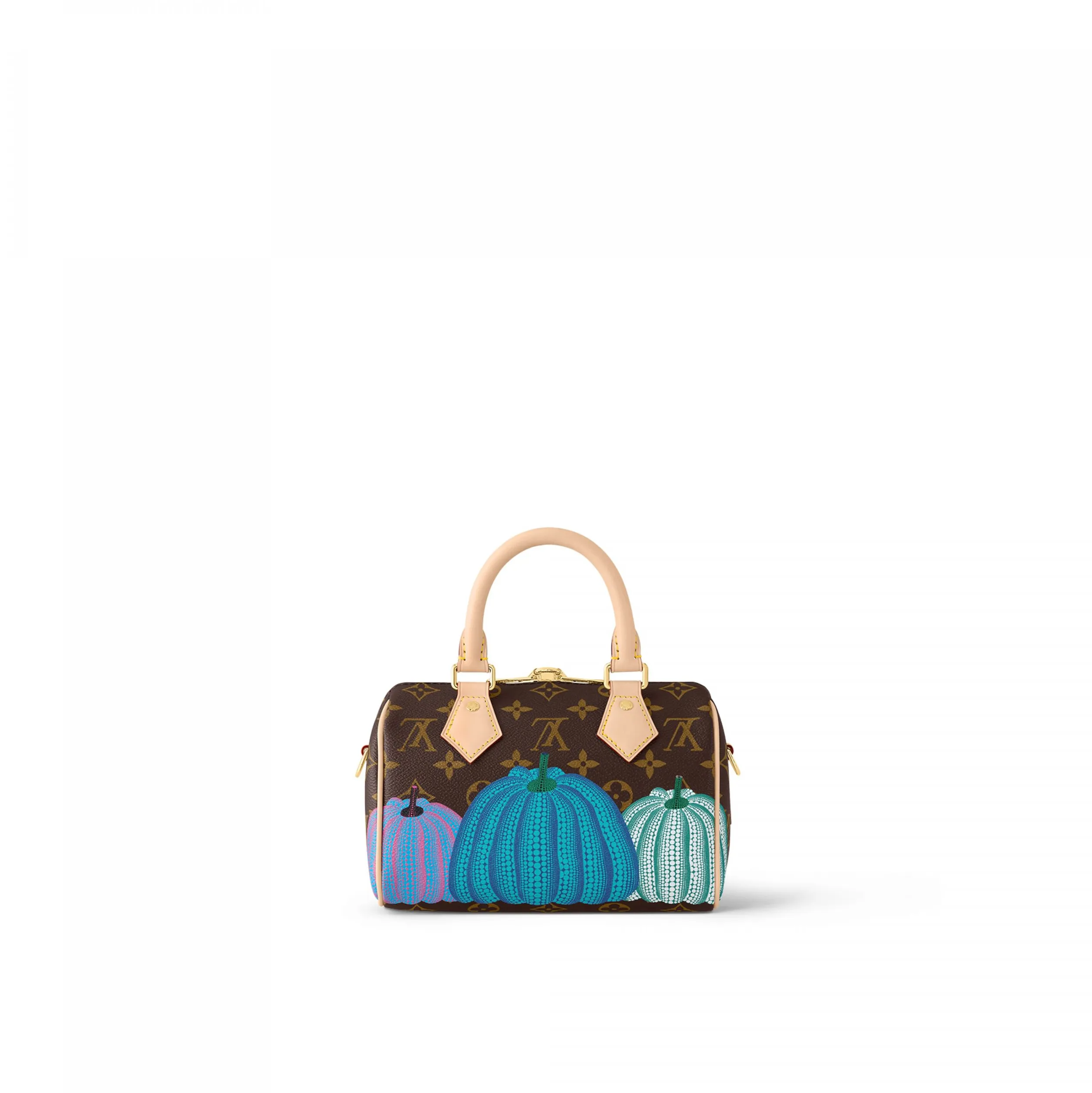 Replica chloe bag Bagsaaa M46469 LV x YK Speedy Bandoulière 20 Pumpkin print