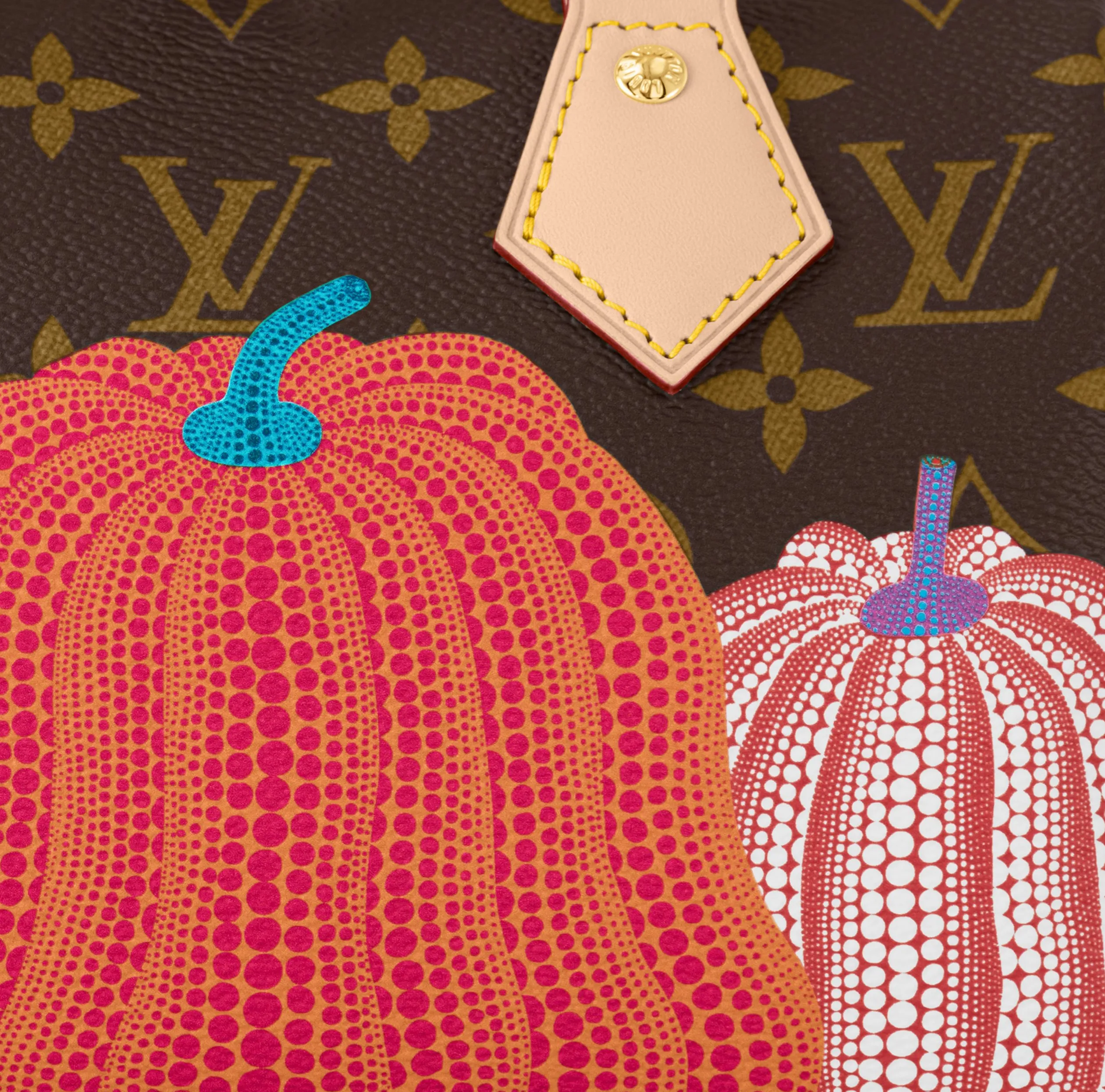 Replica chloe bag Bagsaaa M46469 LV x YK Speedy Bandoulière 20 Pumpkin print