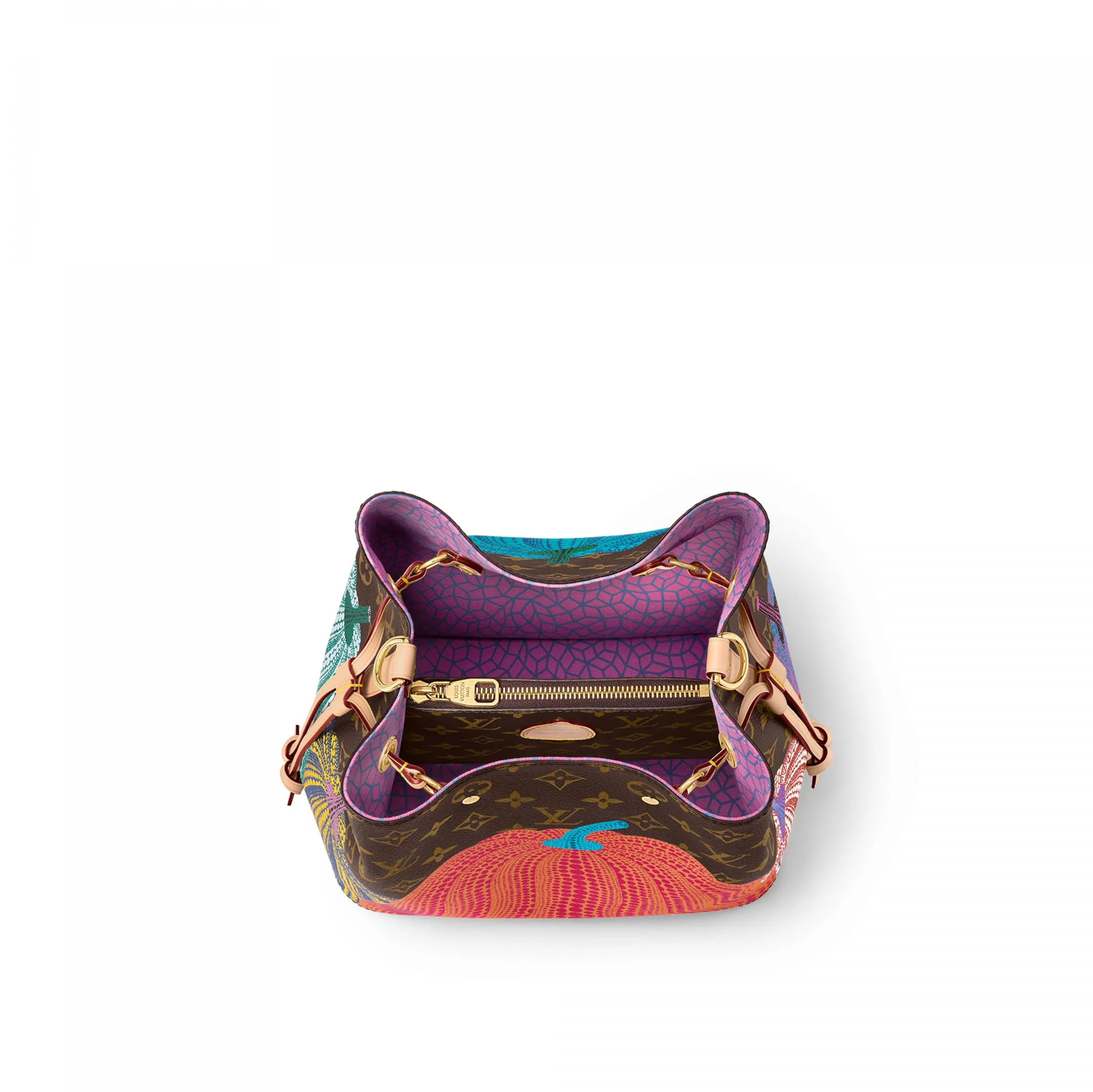 Mcqueen menswear Bagsaaa M46473 LV x YK Pumpkin Prin Néonoé MM