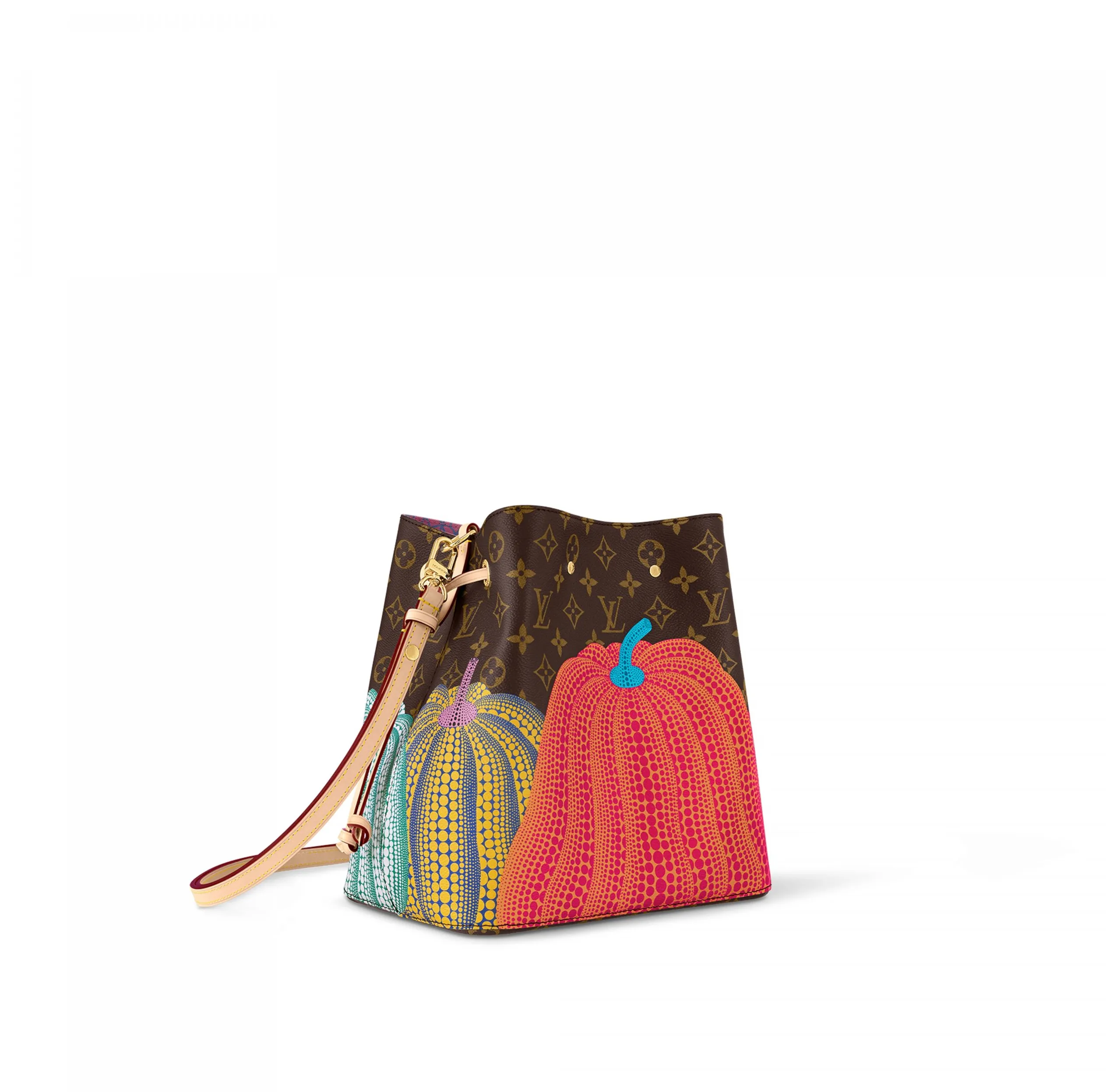 Mcqueen menswear Bagsaaa M46473 LV x YK Pumpkin Prin Néonoé MM