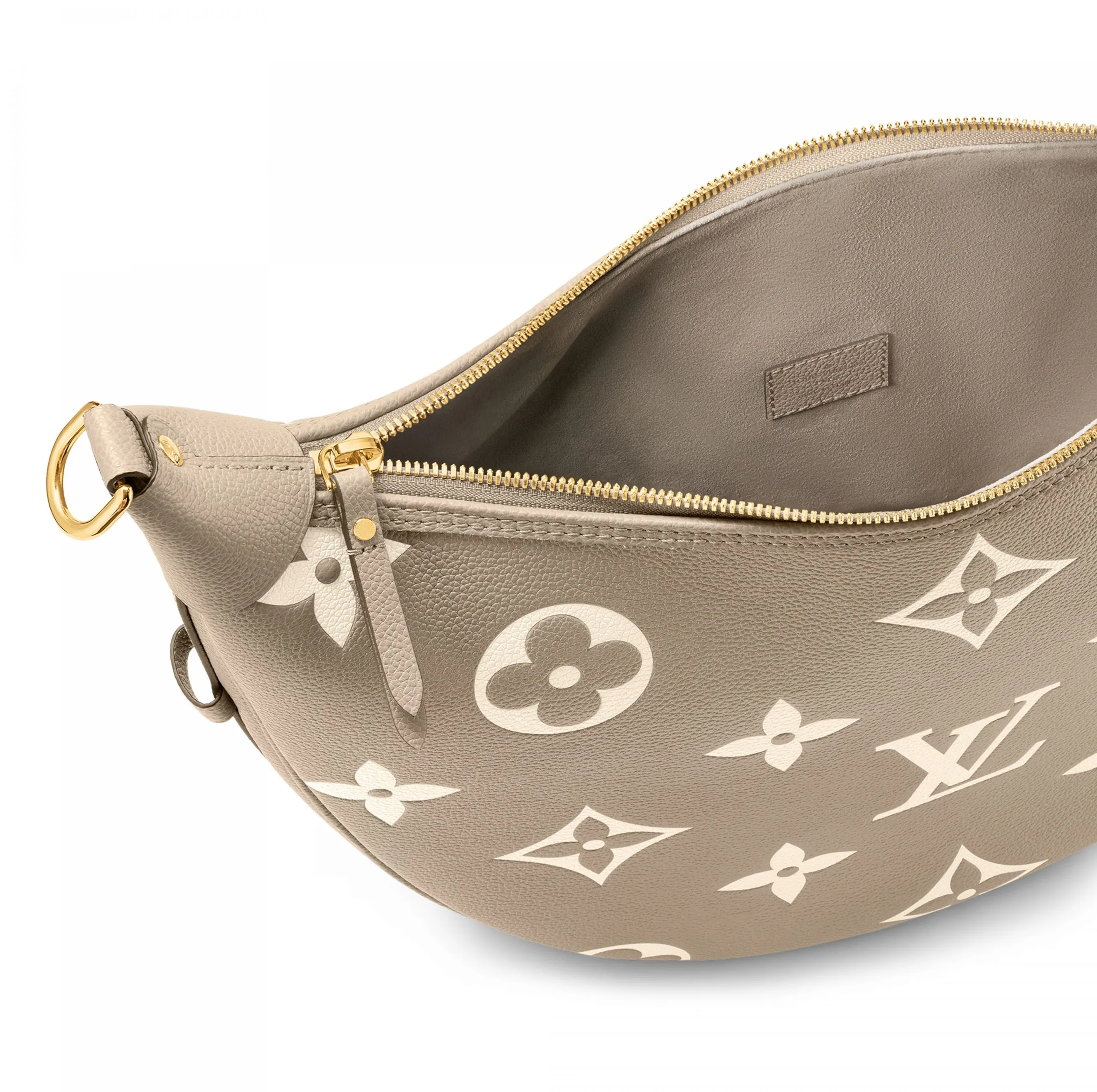 Shop shoulder bags Bagsaaa M46738 Loop Hobo Dove Gray Cream