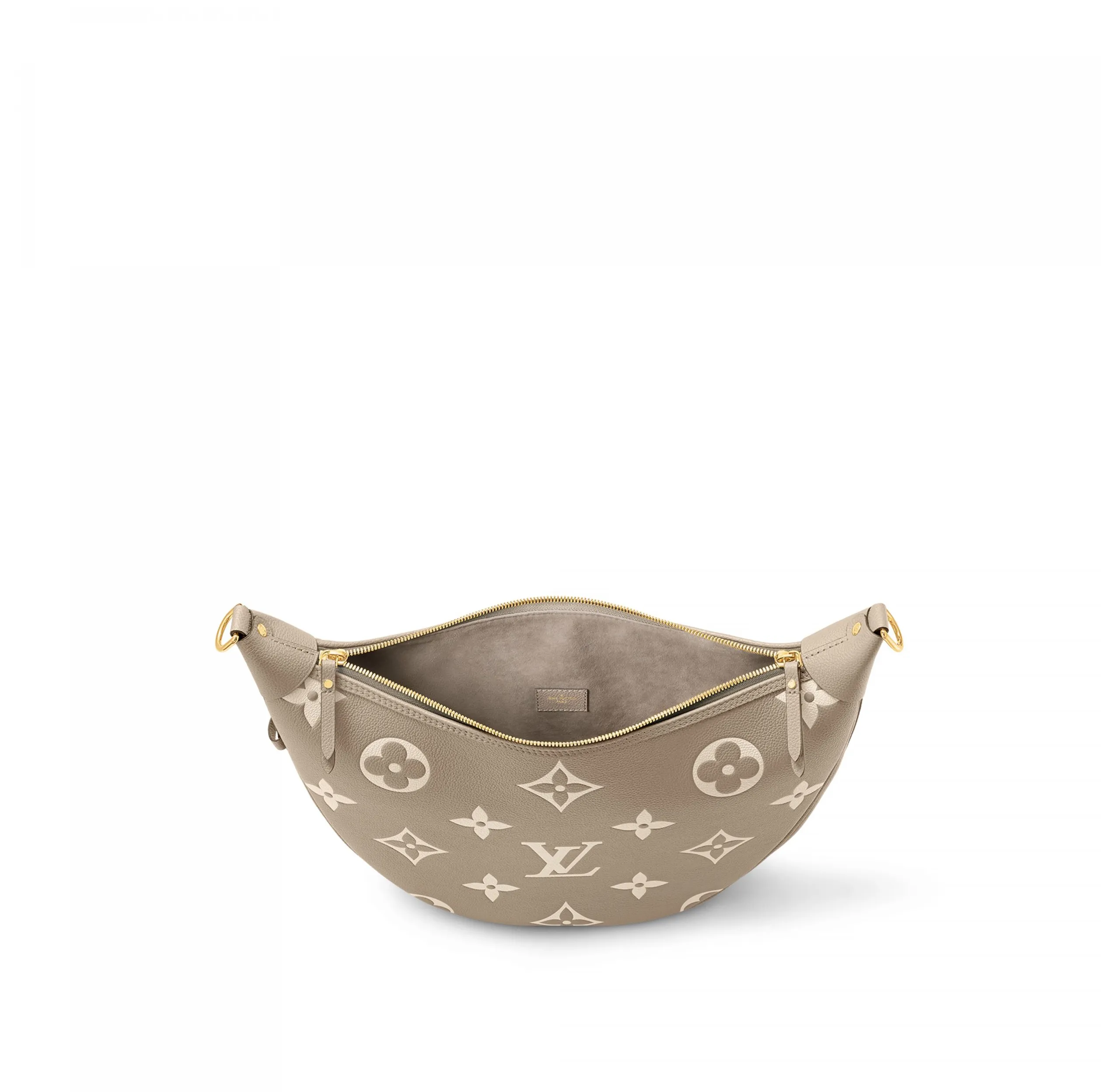 Shop shoulder bags Bagsaaa M46738 Loop Hobo Dove Gray Cream