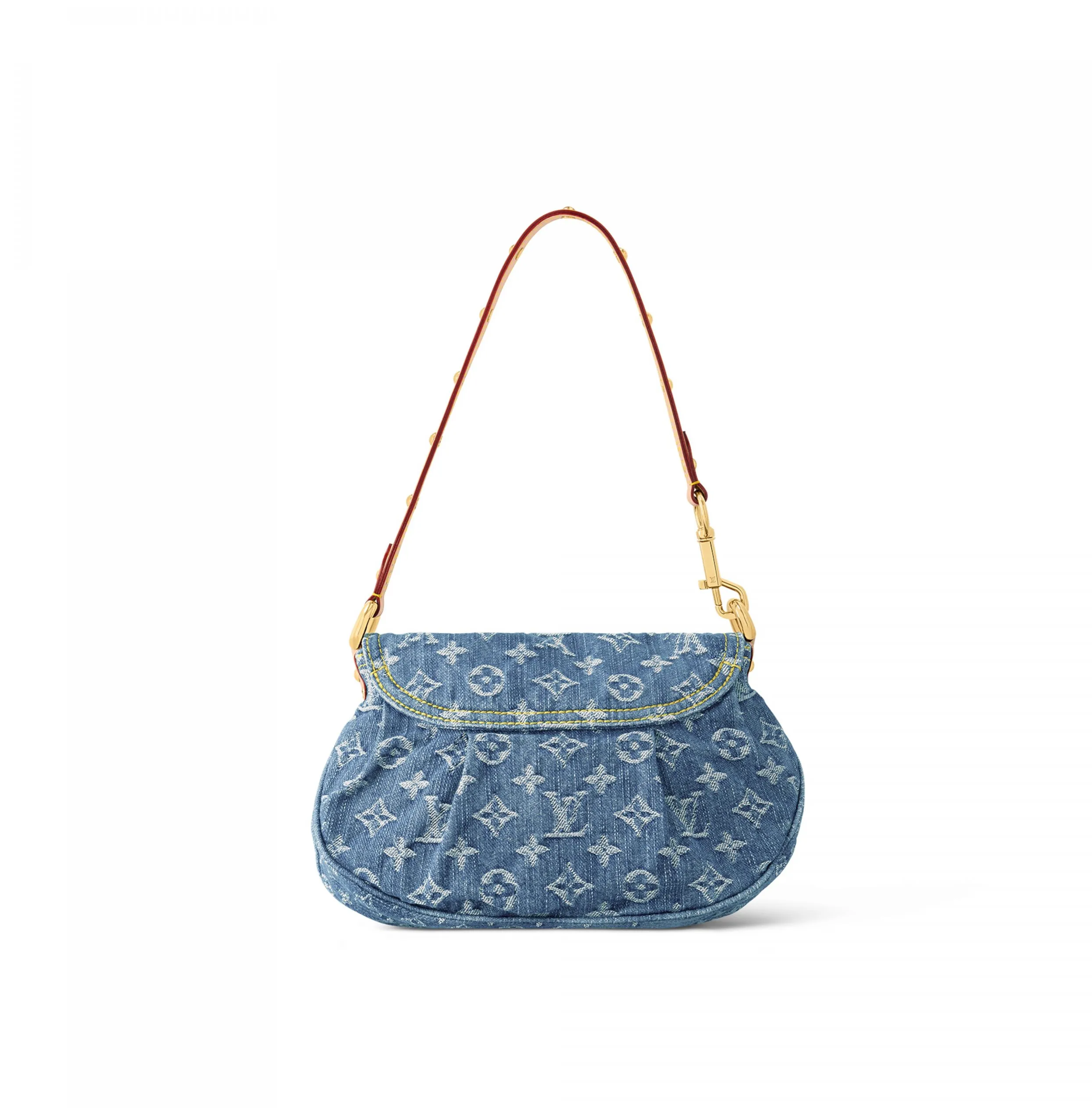 Lauren ralph lauren logo Bagsaaa M46829 Sunset Denim Blue