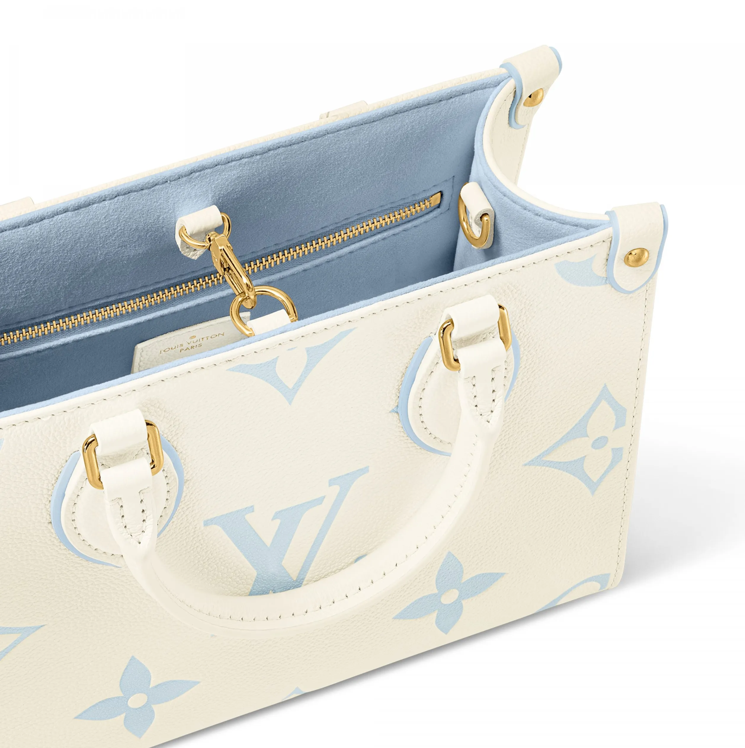 Replica bag Bagsaaa M46833 OnTheGo PM Latte Candy Blue