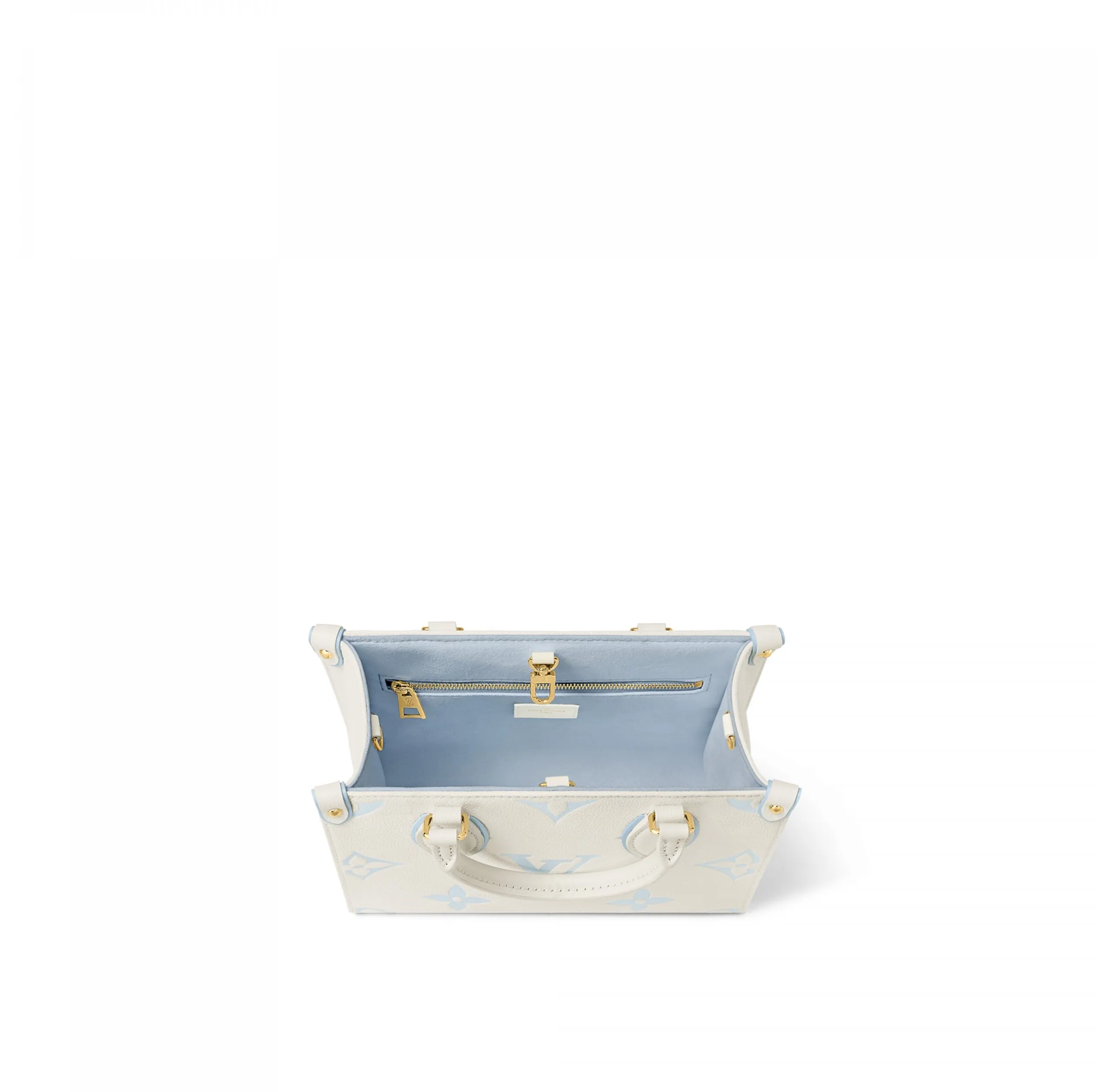 Replica bag Bagsaaa M46833 OnTheGo PM Latte Candy Blue