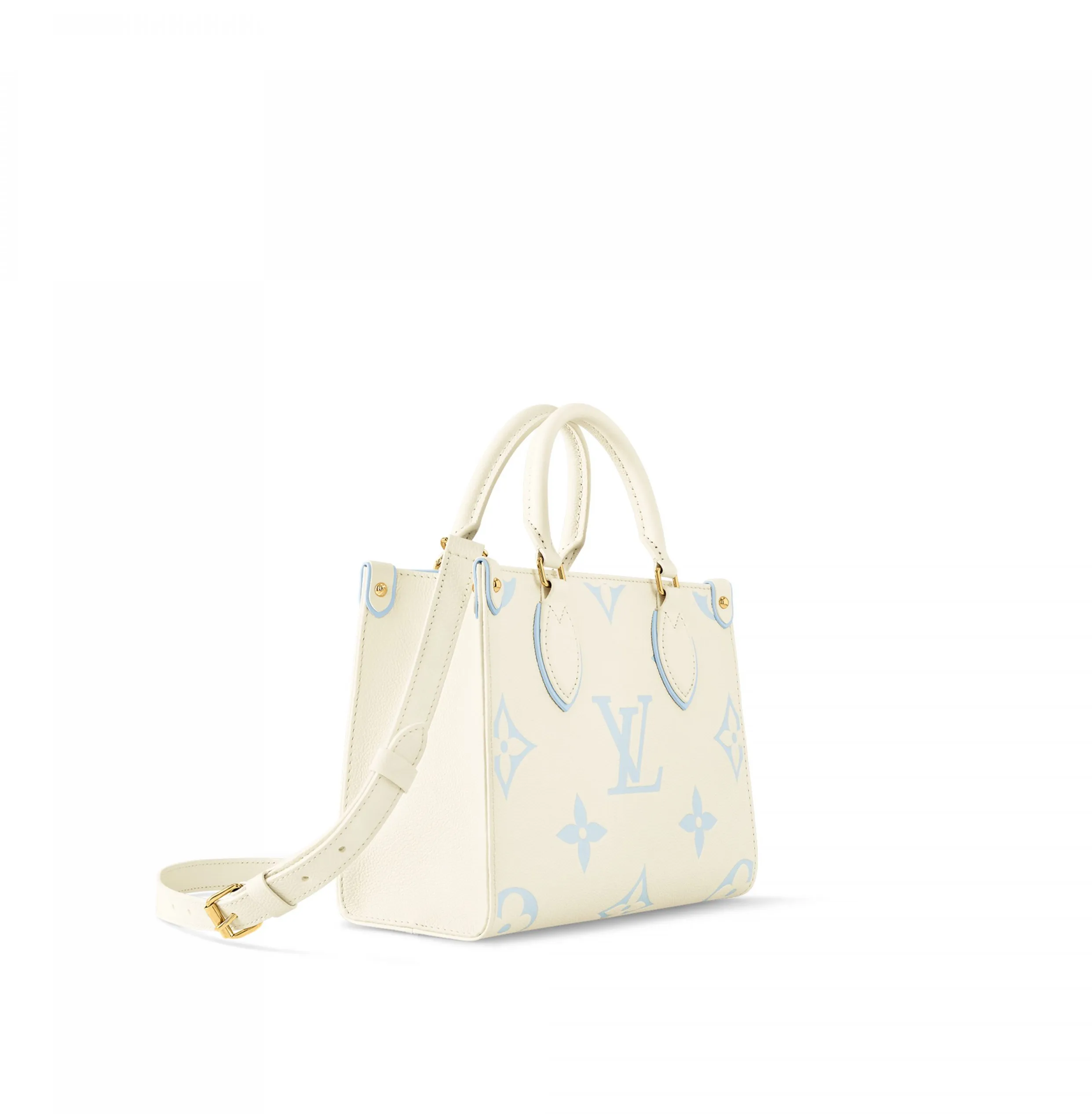 Replica bag Bagsaaa M46833 OnTheGo PM Latte Candy Blue