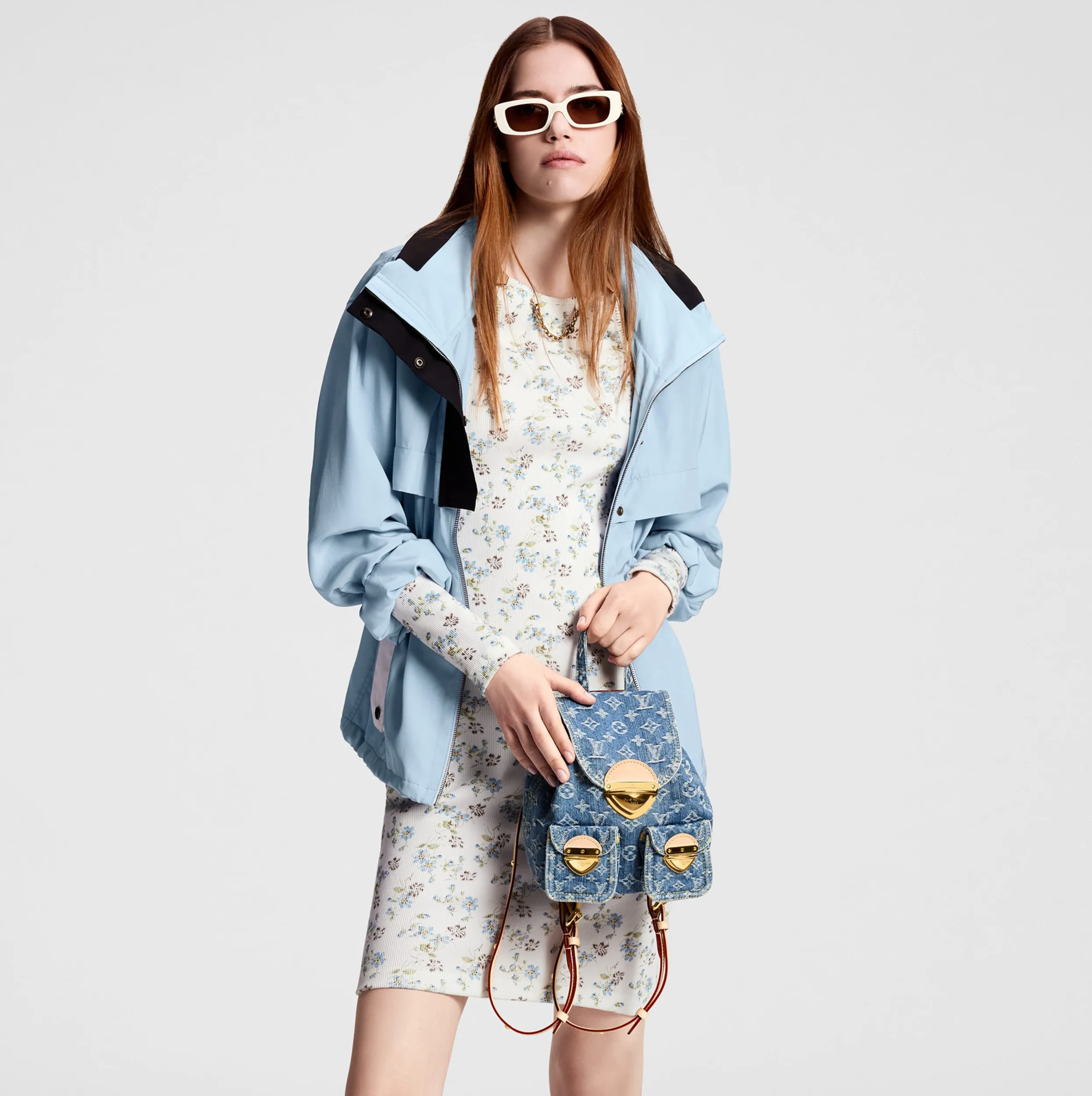 Replica rick owens shoes Bagsaaa M46836 Venice Denim Blue